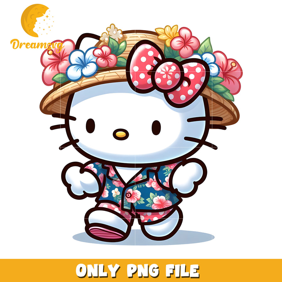 Hello Kitty Aloha PNG Clipart