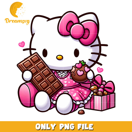 Hello Kitty Chocolate PNG Clipart
