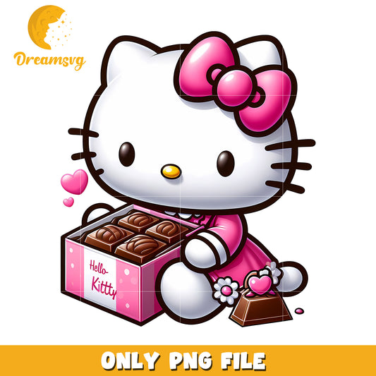 Hello Kitty Chocolate PNG Image Download