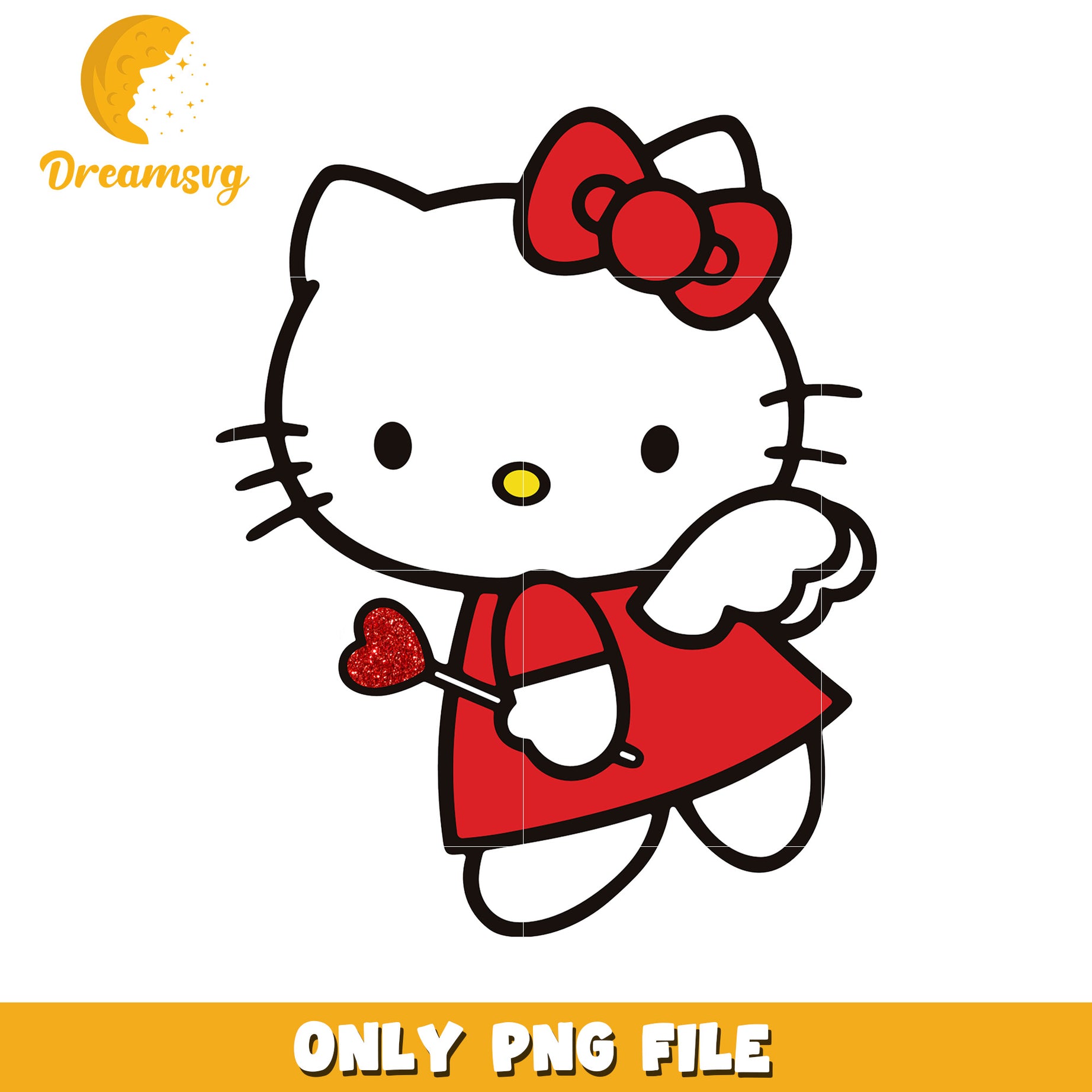 Hello Kitty Cupid PNG Download