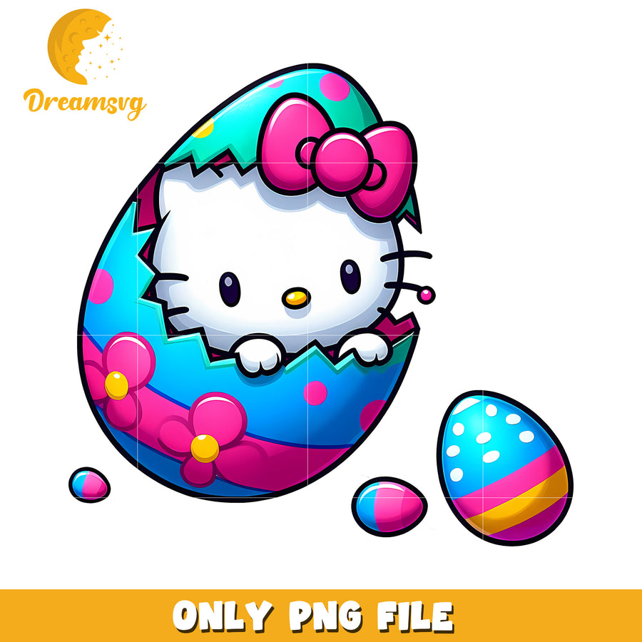 Hello Kitty Easter Egg PNG Download