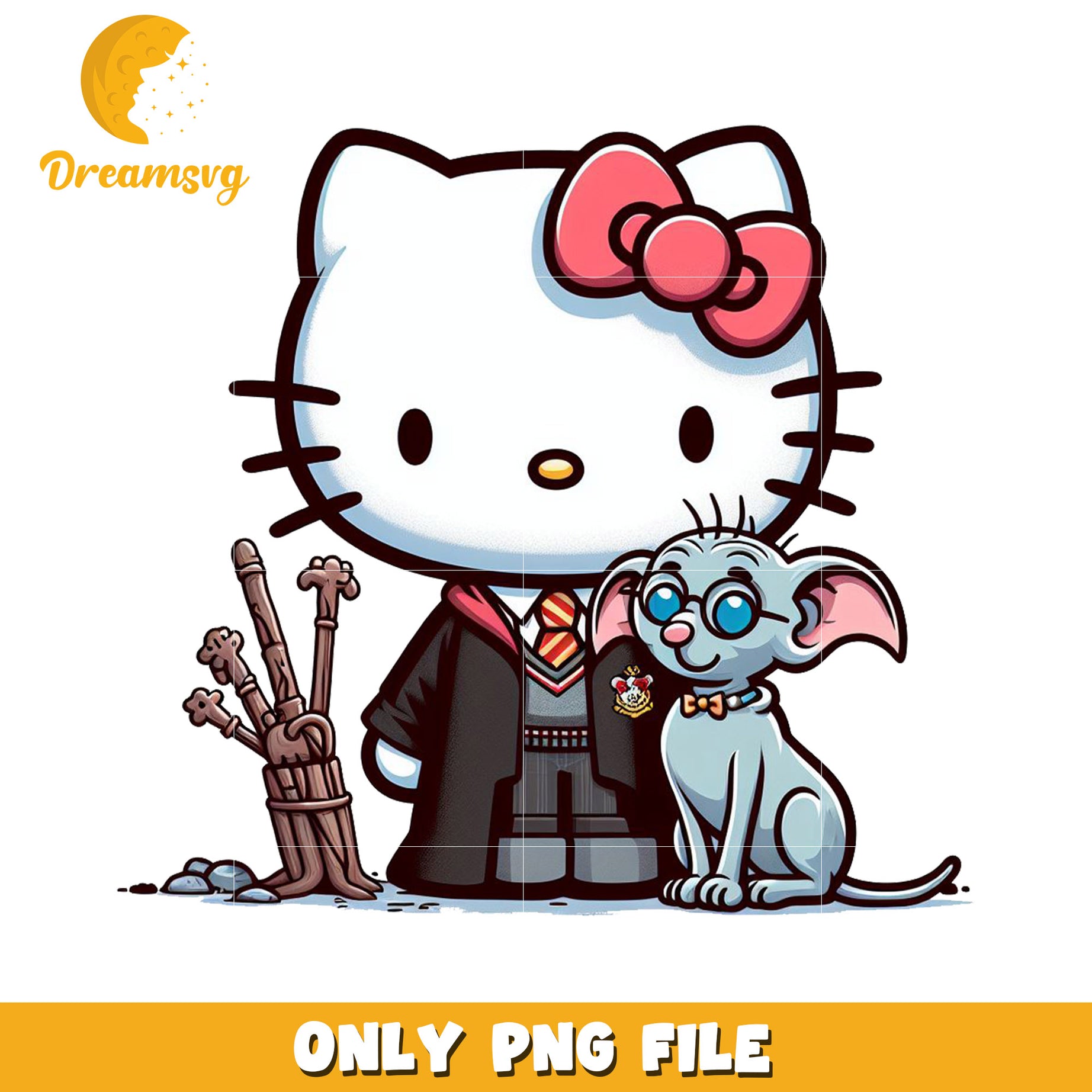 Hello Kitty Harry Potter PNG Download