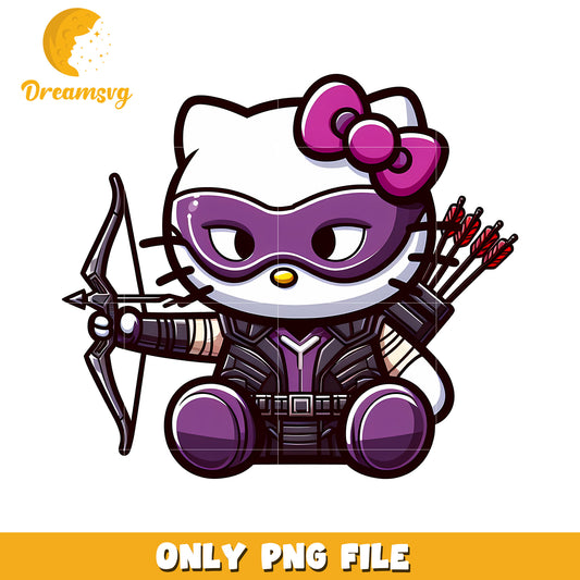 Hello Kitty Hawkeye PNG Image