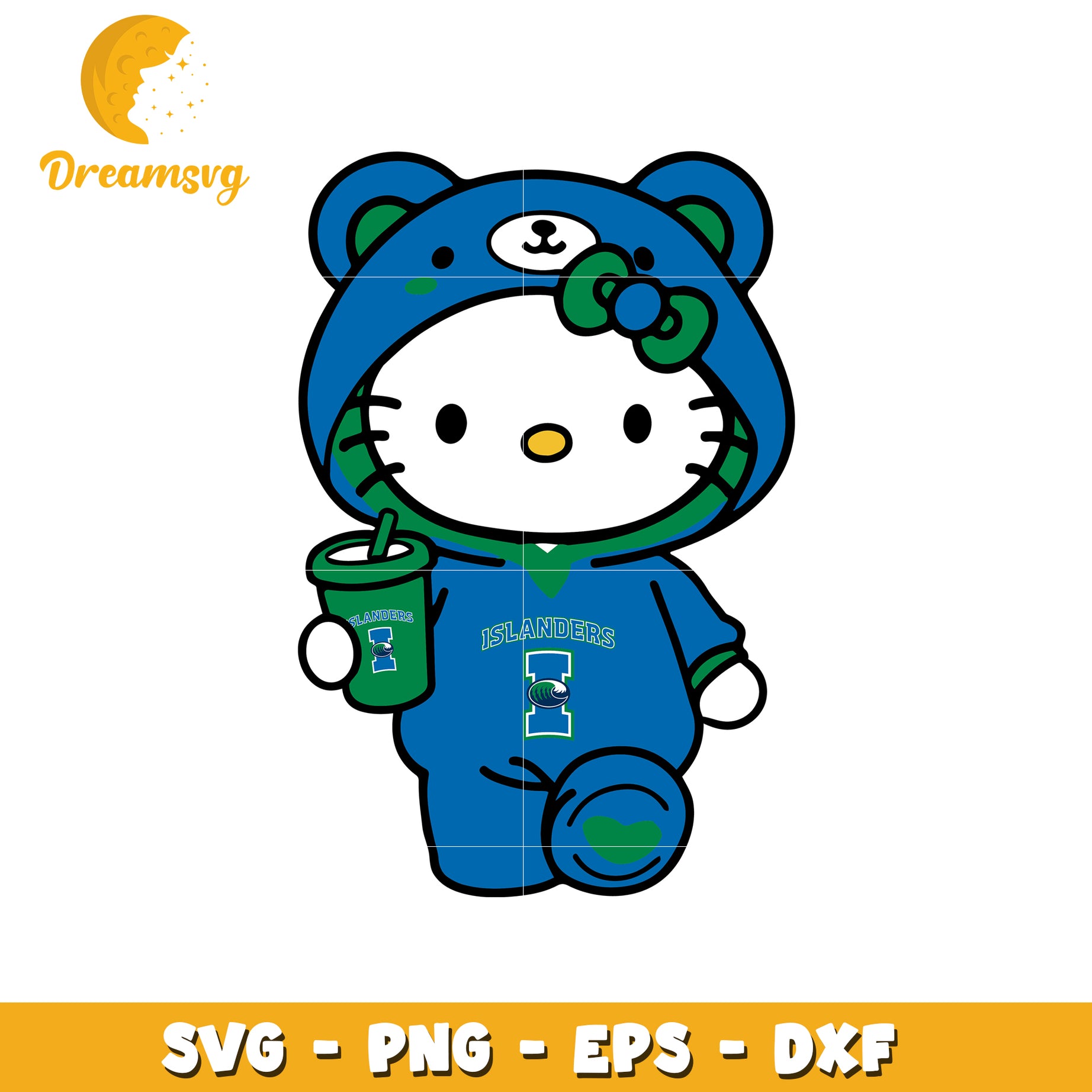 Hello Kitty Islanders SVG Design