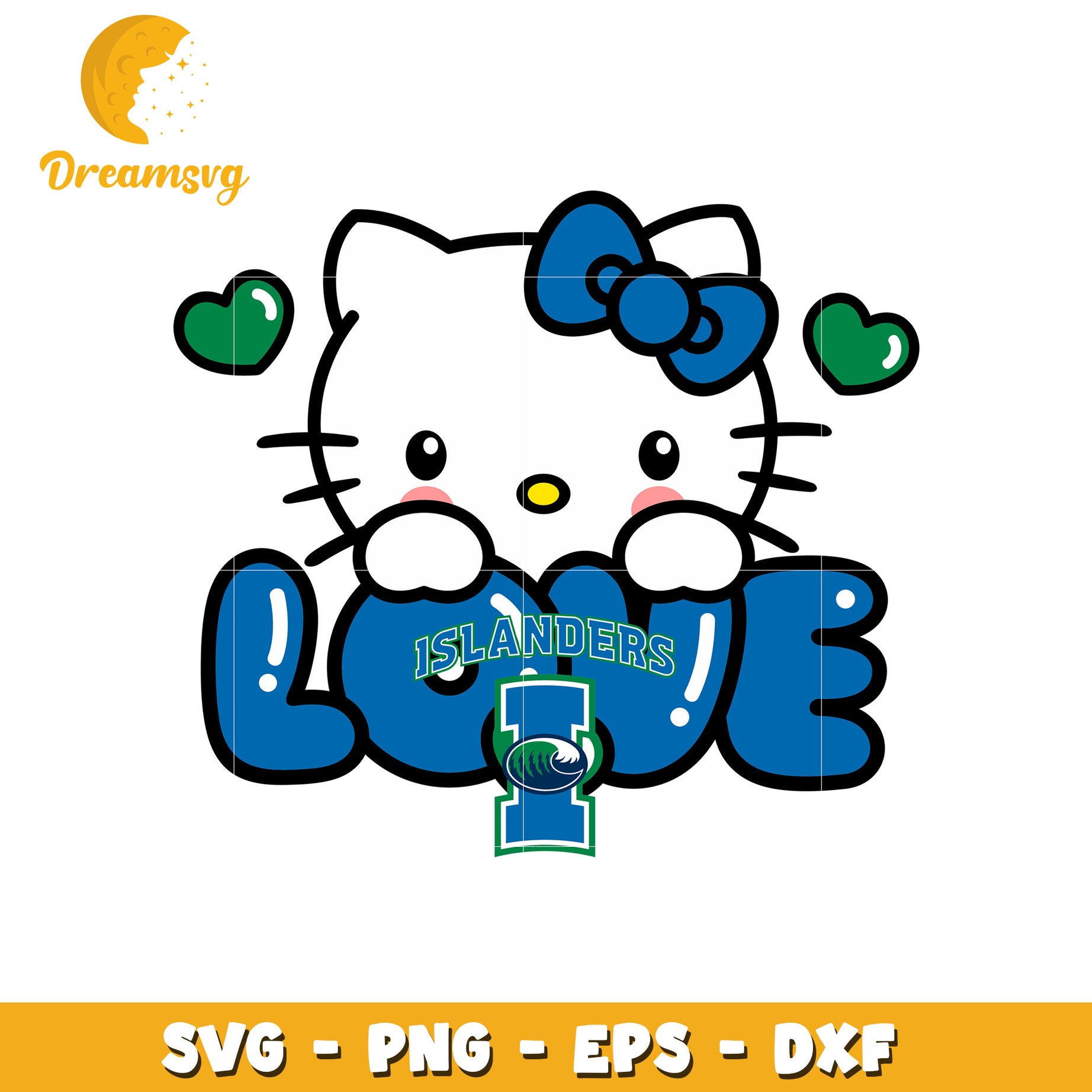 Hello Kitty Love Islanders SVG Design for Fans