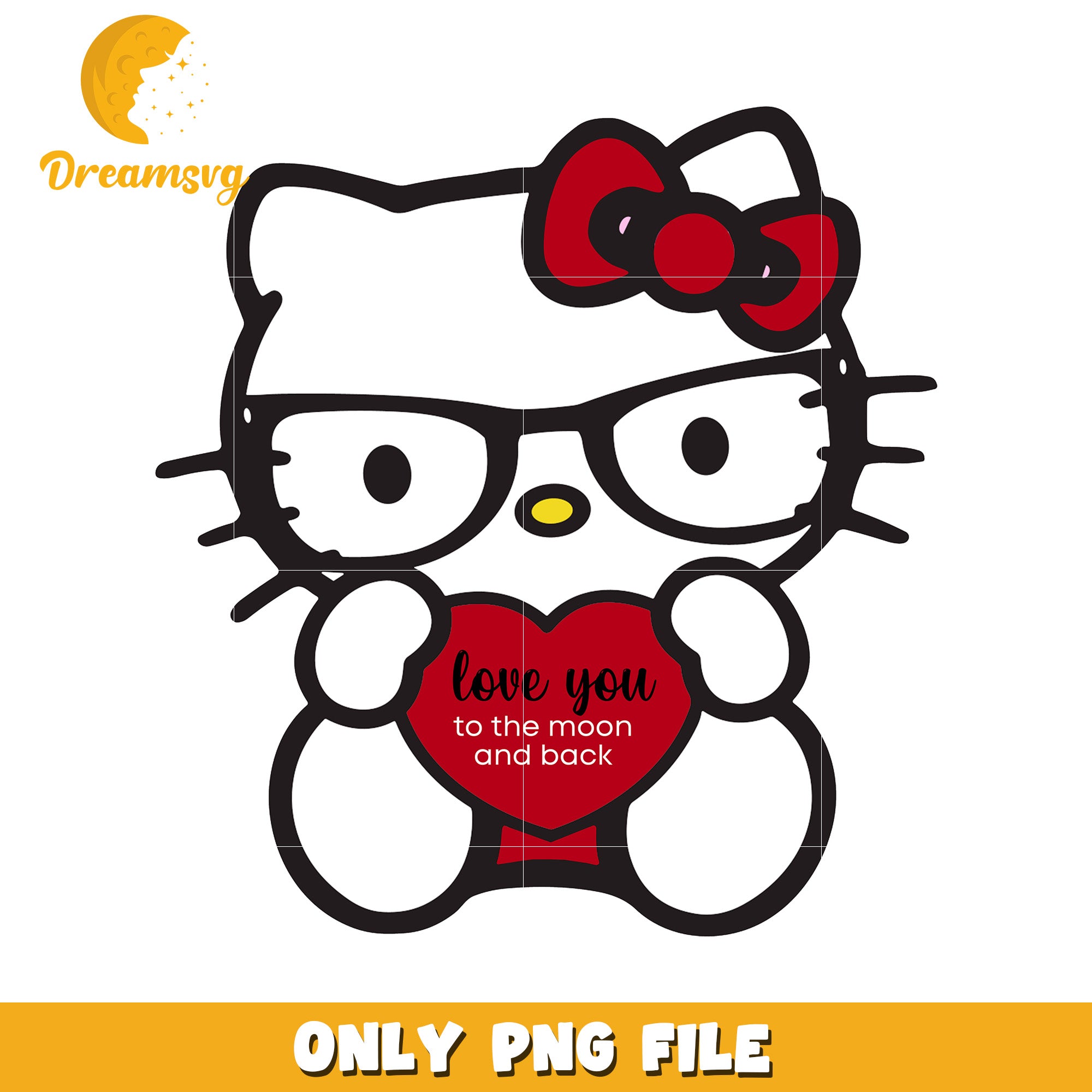 Hello Kitty Love PNG Image