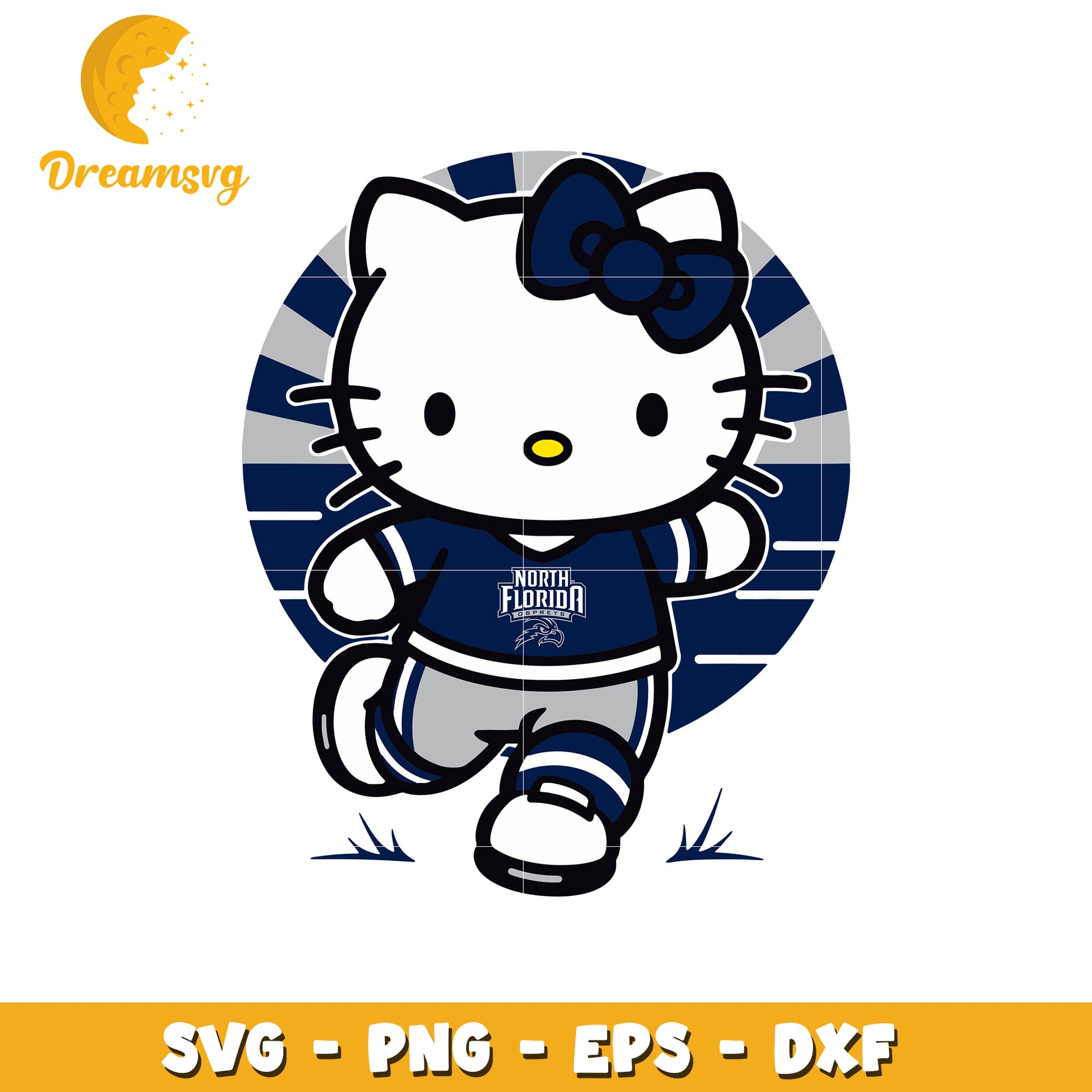 Hello Kitty North Florida SVG Design Graphic Art