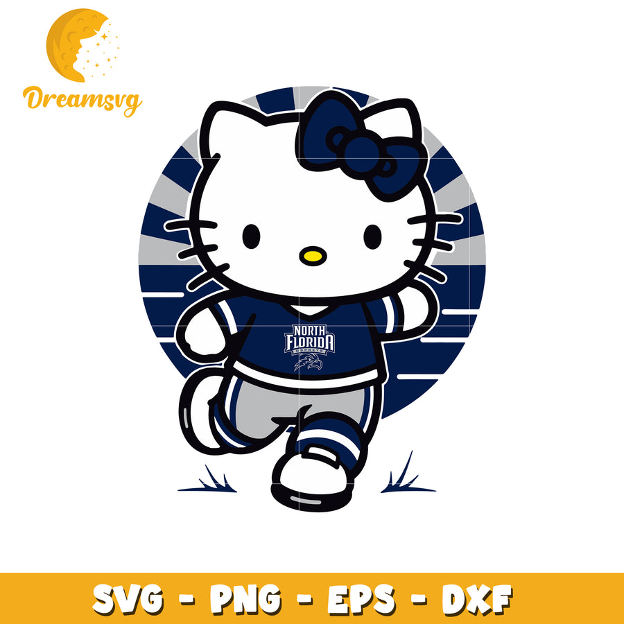 Hello Kitty North Florida SVG Design Graphic Art