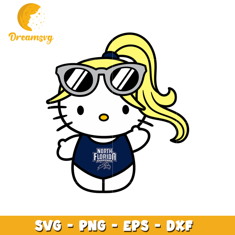 Hello Kitty North Florida SVG Design for Summer Fun