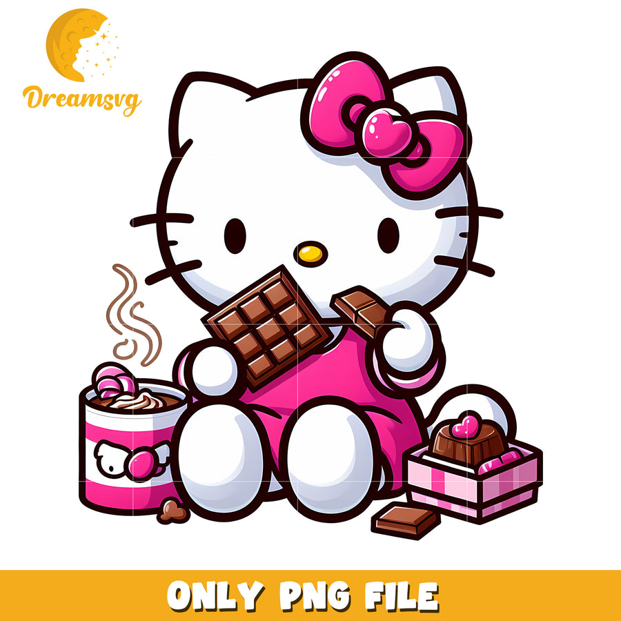 Hello Kitty PNG Chocolate & Sweets