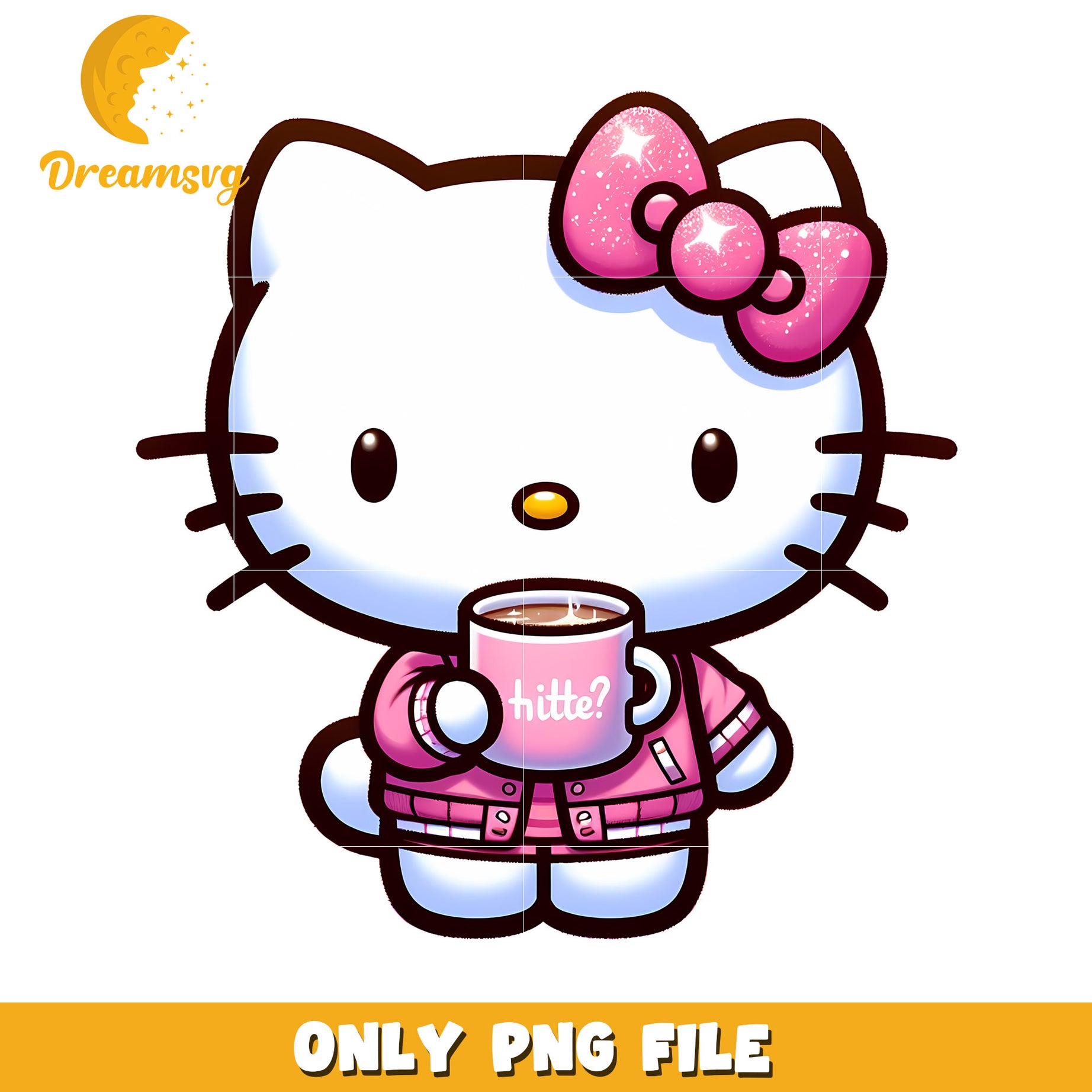 Hello Kitty PNG Hot Cocoa Cute Clipart