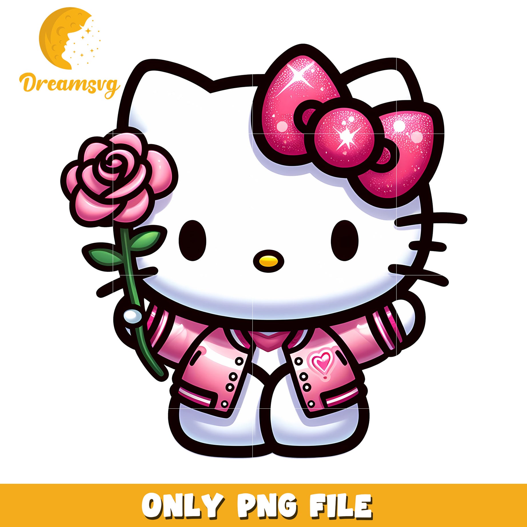 Hello Kitty PNG Rose Jacket Clipart