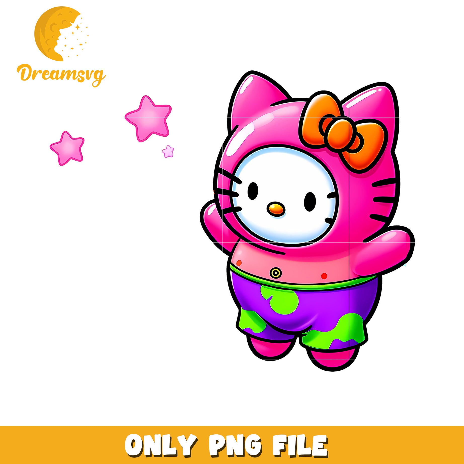 Hello Kitty PNG Summer Outfit Download