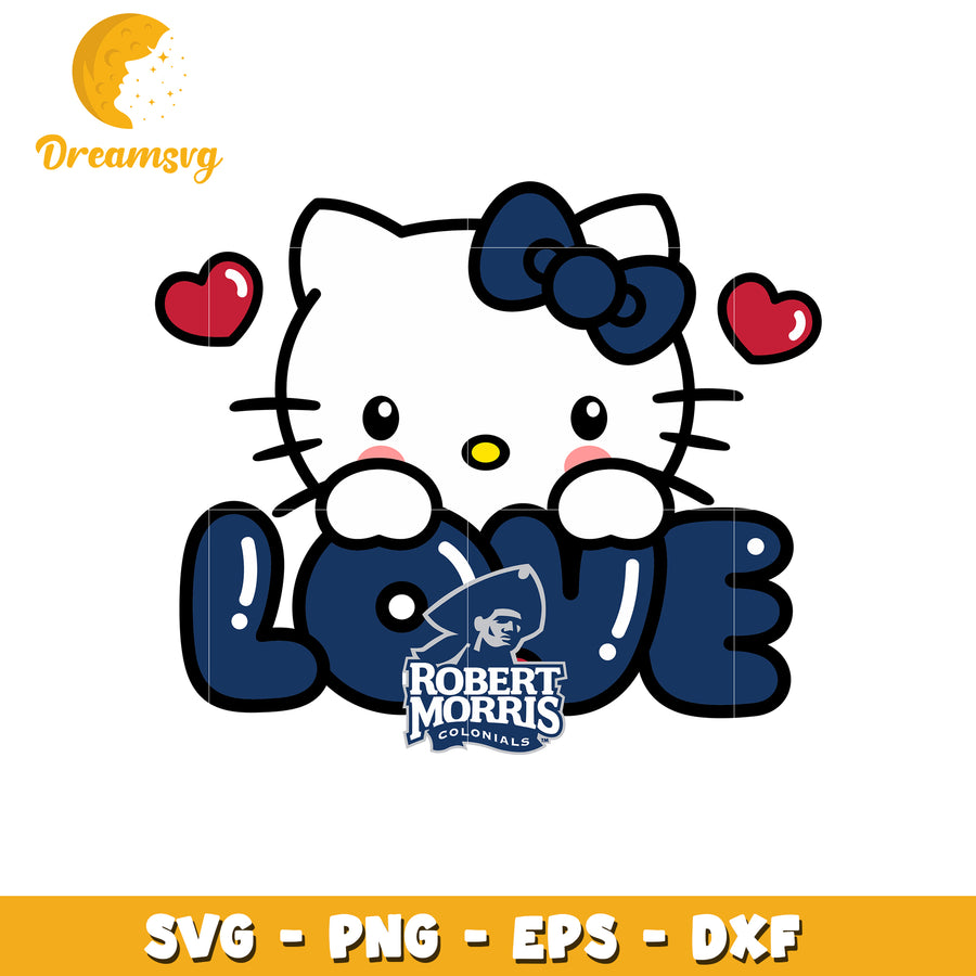 Hello Kitty Robert Morris SVG Design
