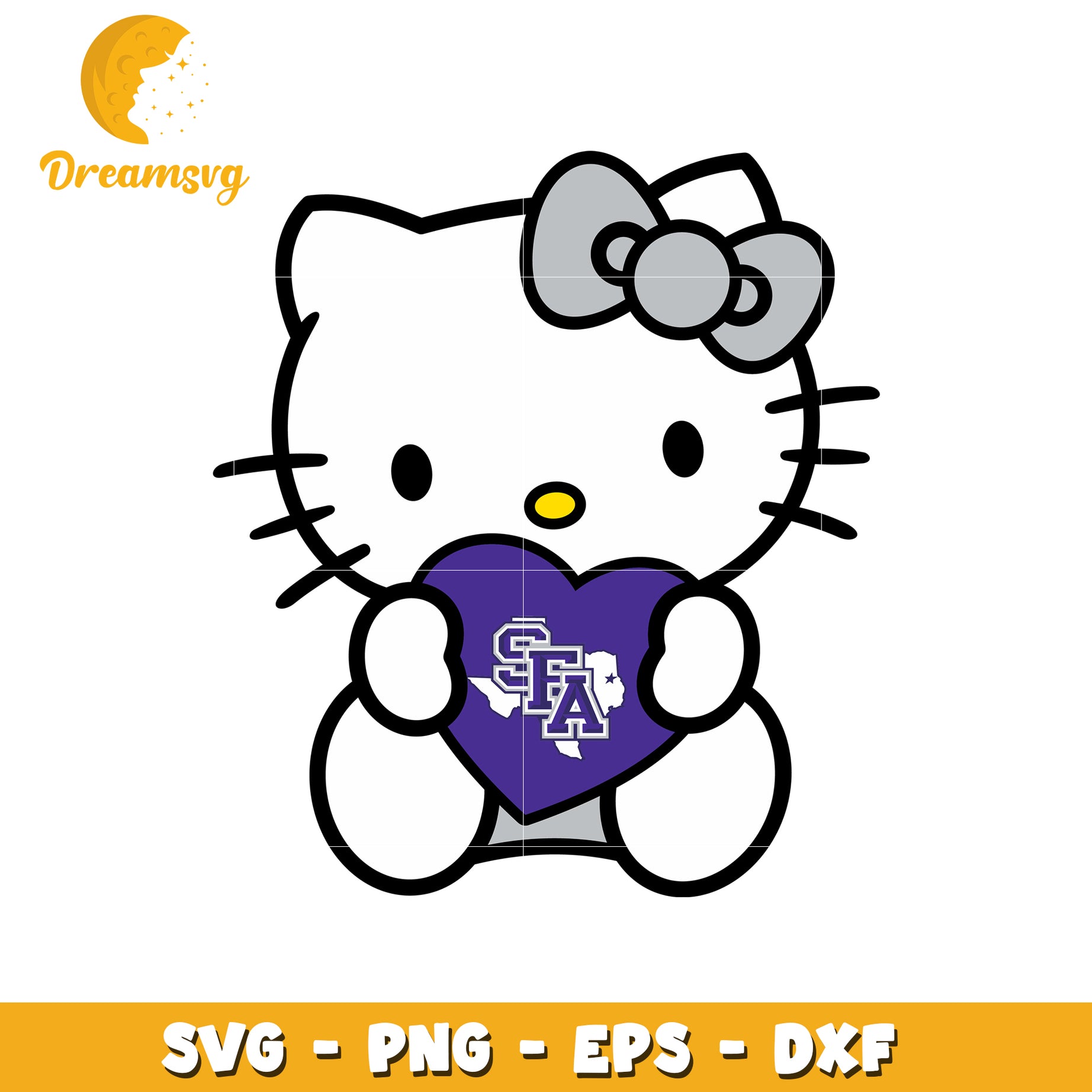 Hello Kitty SFA SVG Design