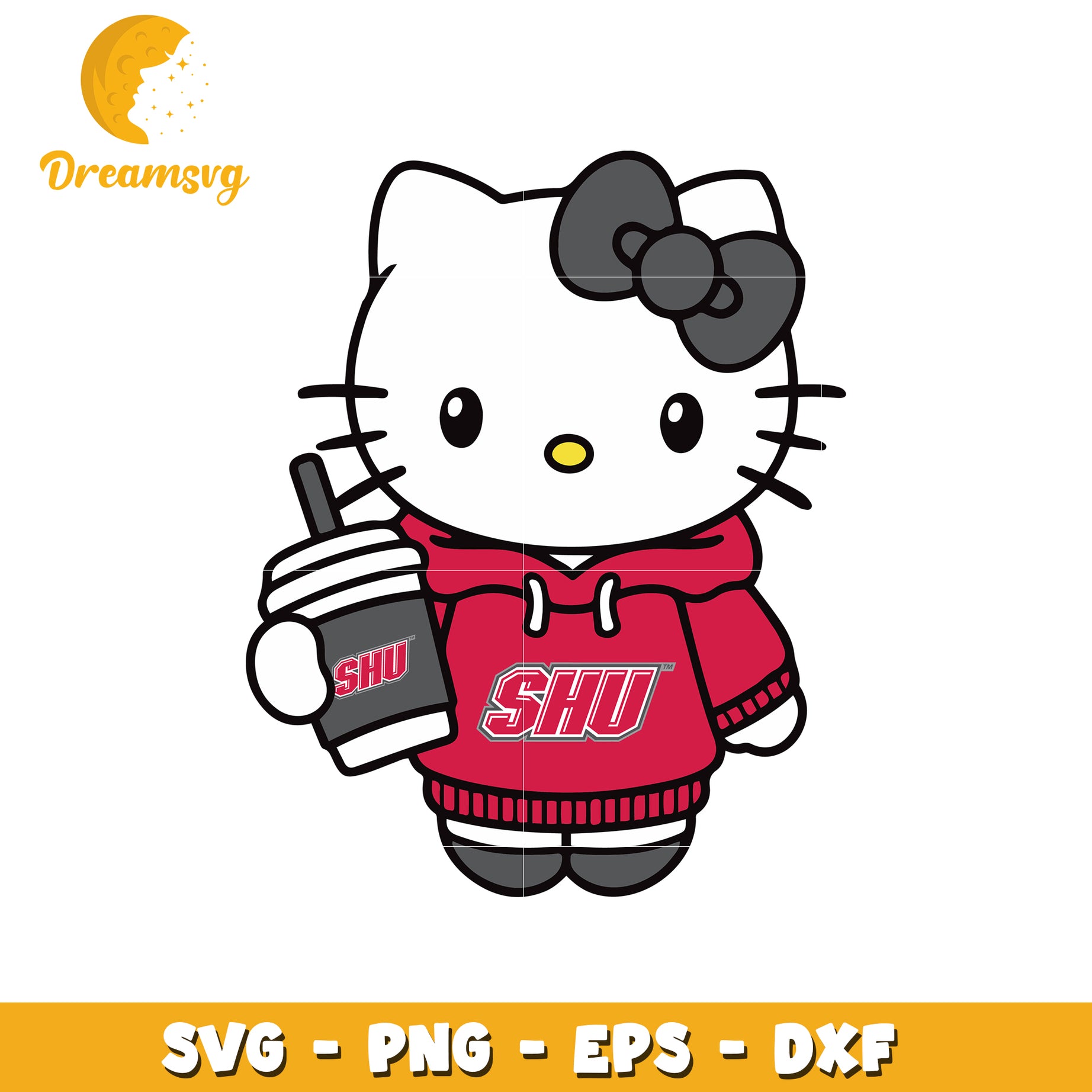 Hello Kitty SHU SVG Design
