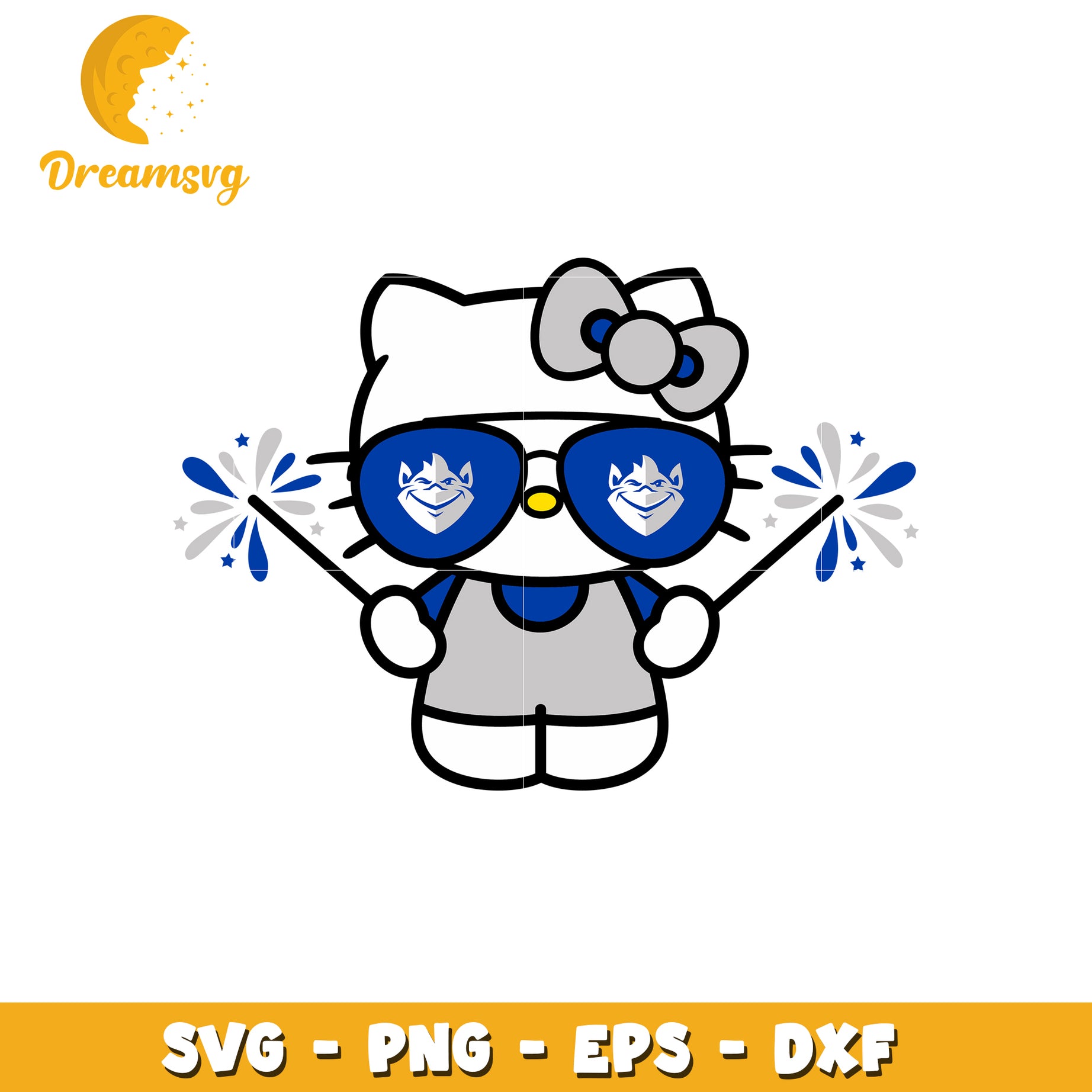 Hello Kitty SVG Design Sunglasses