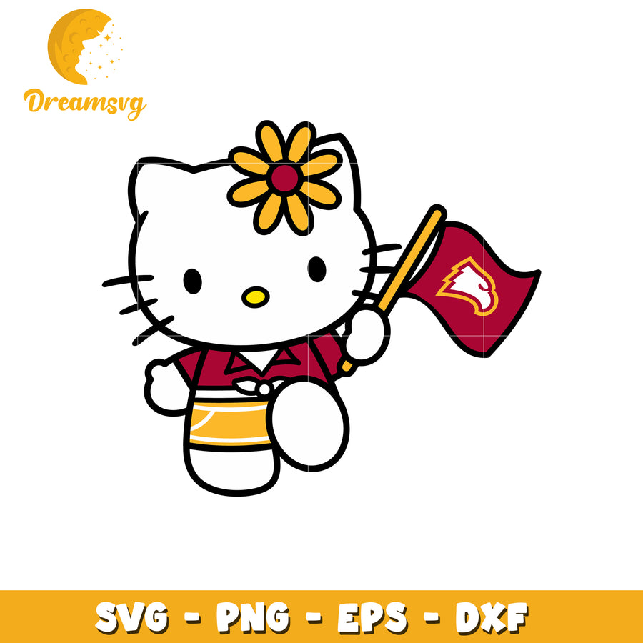 Hello Kitty SVG Design Team Spirit