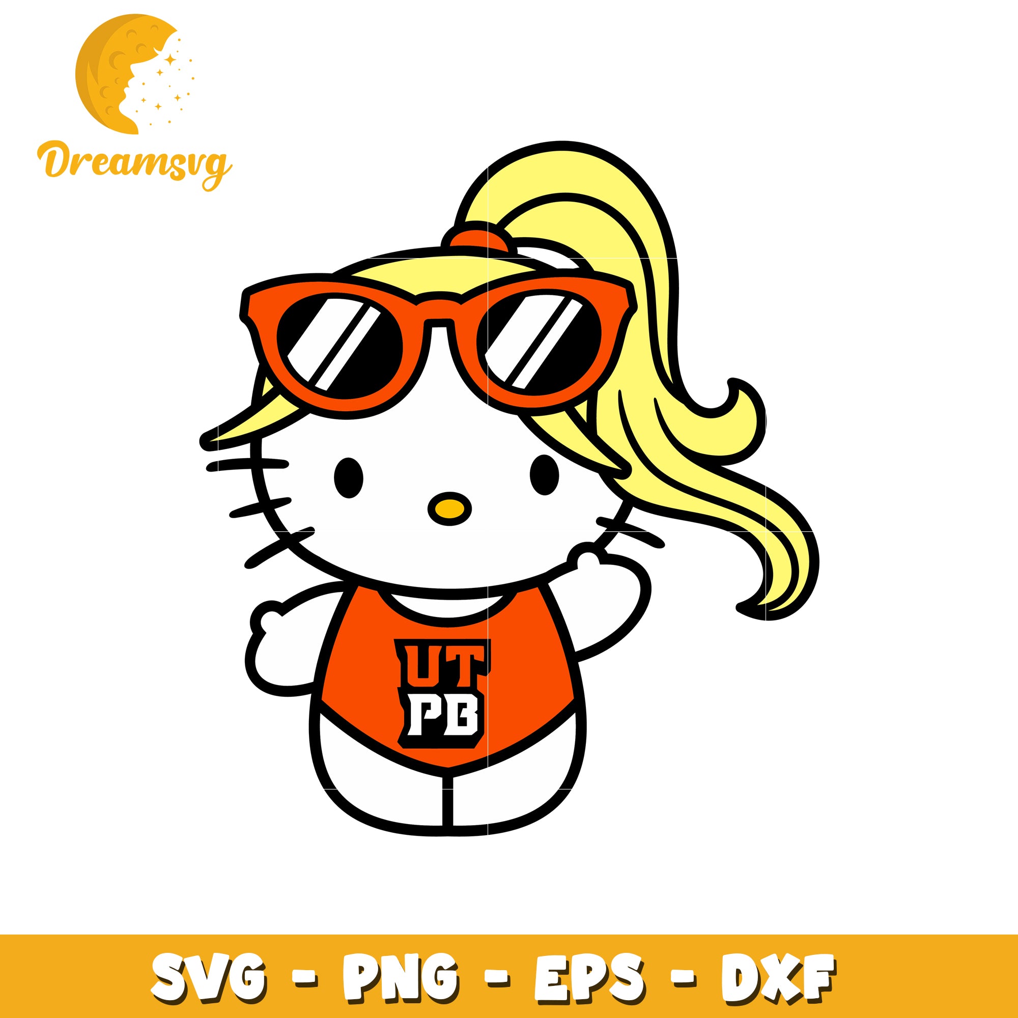 Hello Kitty SVG Design UT PB
