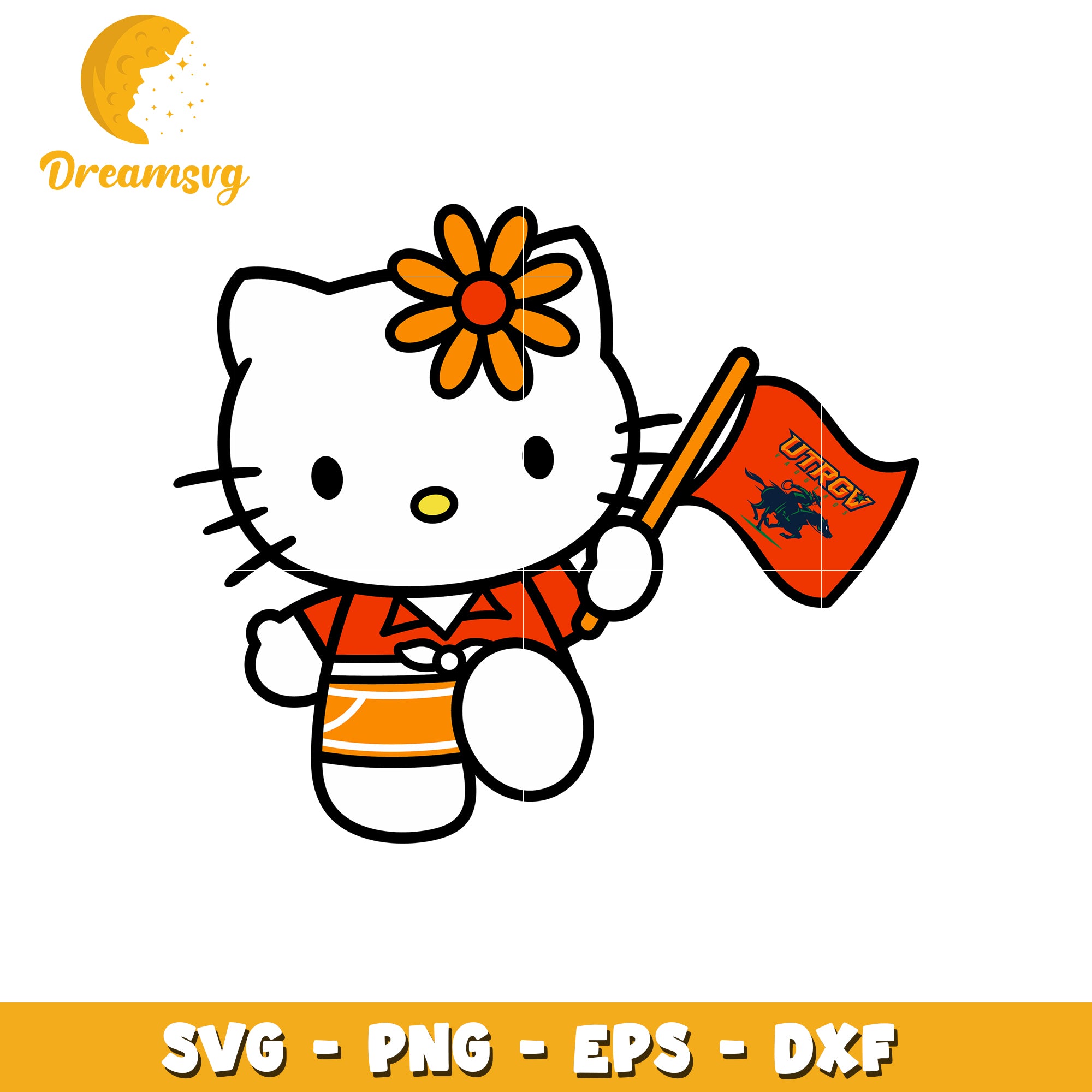 Hello Kitty SVG Design UTRGV