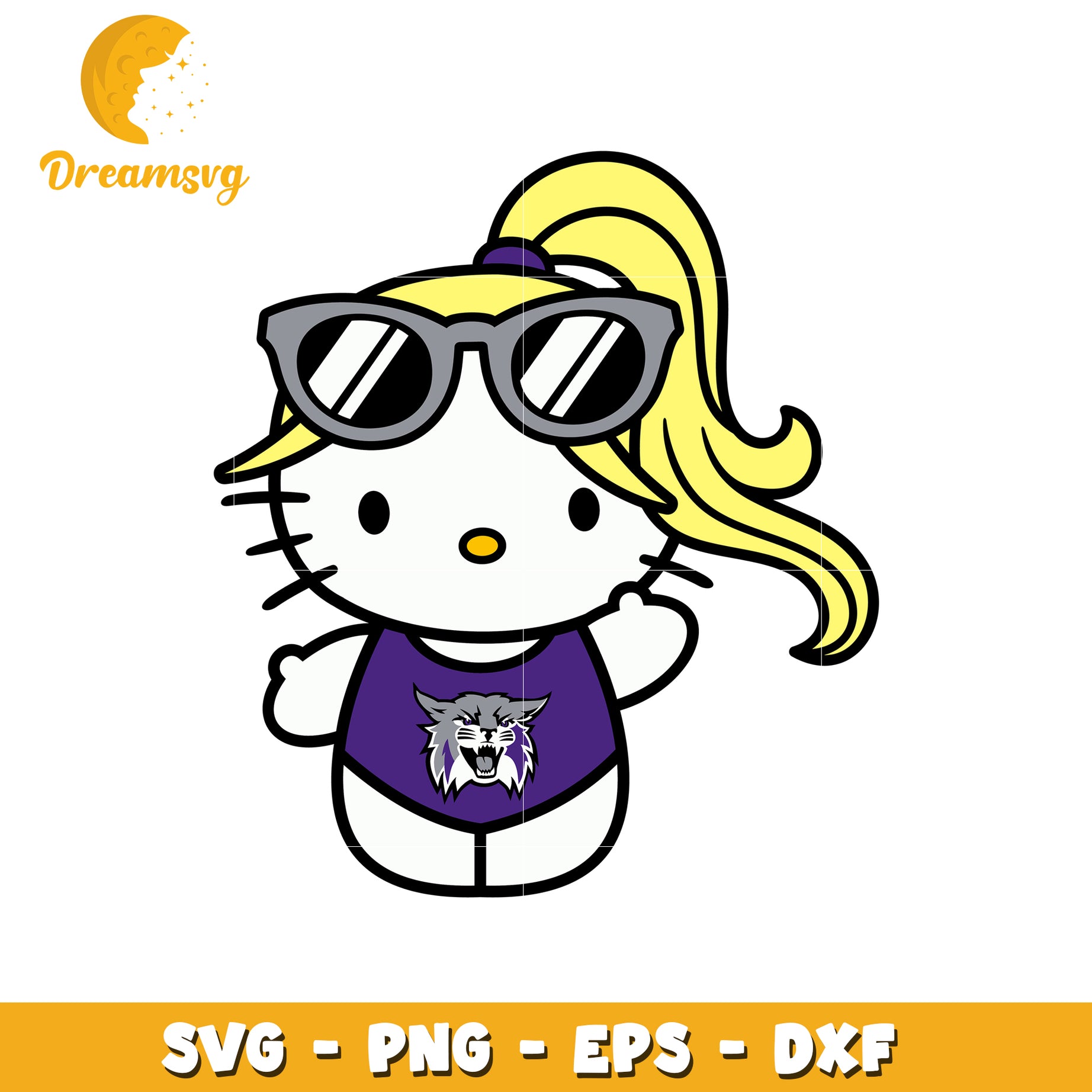Hello Kitty SVG Design Wildcat Swimsuit