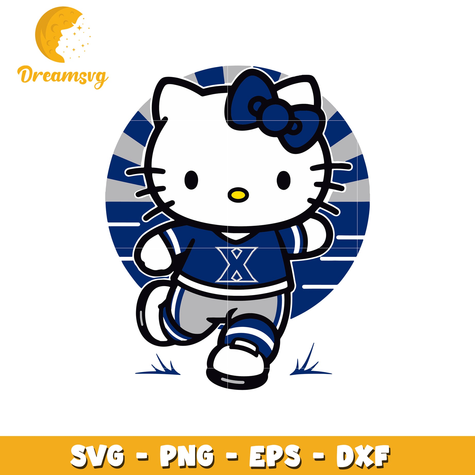 Hello Kitty SVG Design Xavier Team Spirit