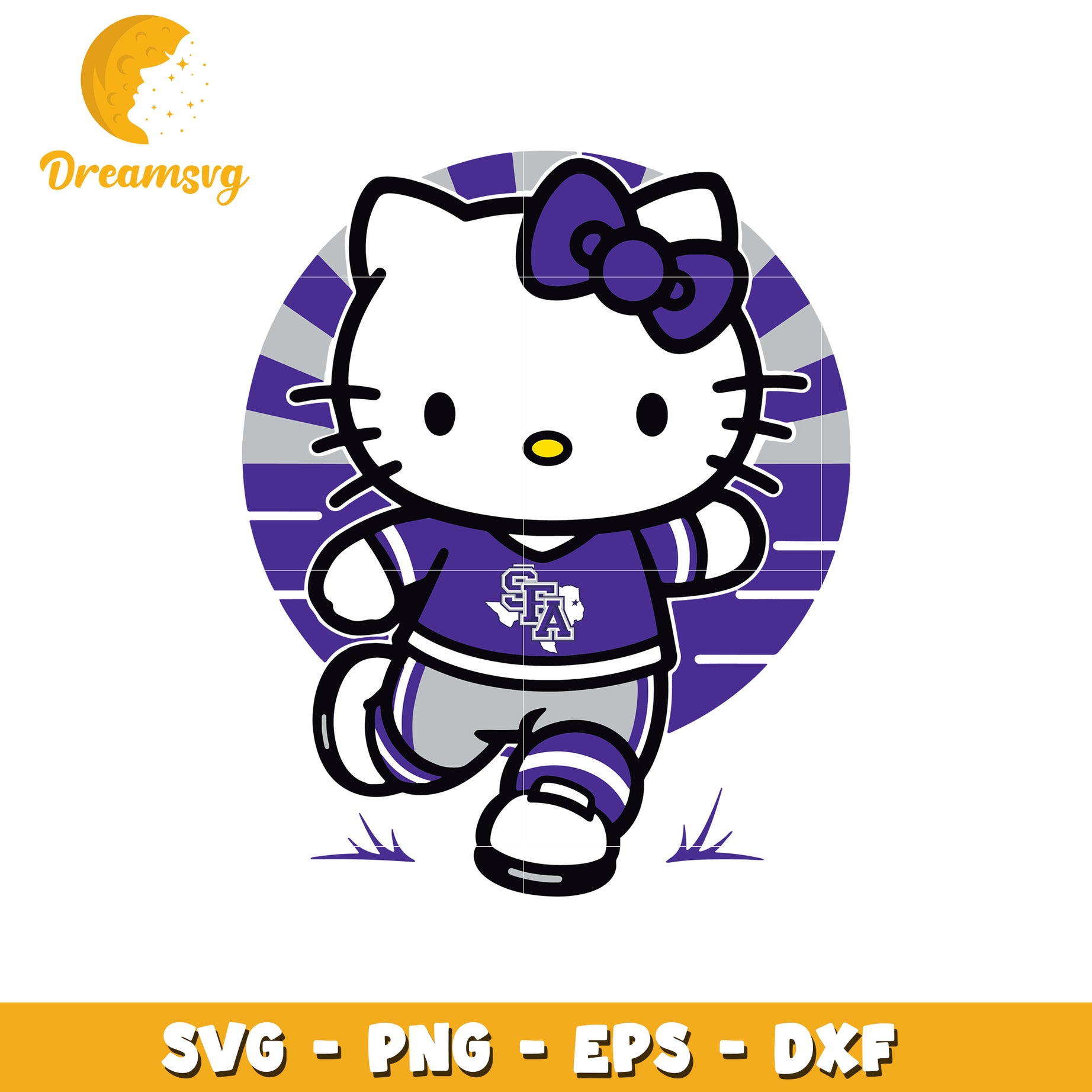 Hello Kitty SVG Design for SFA Fans and Crafters