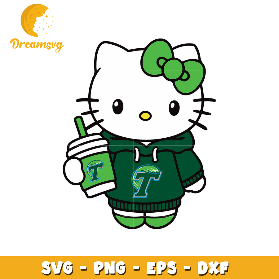 Hello Kitty SVG Hoodie Drink Design