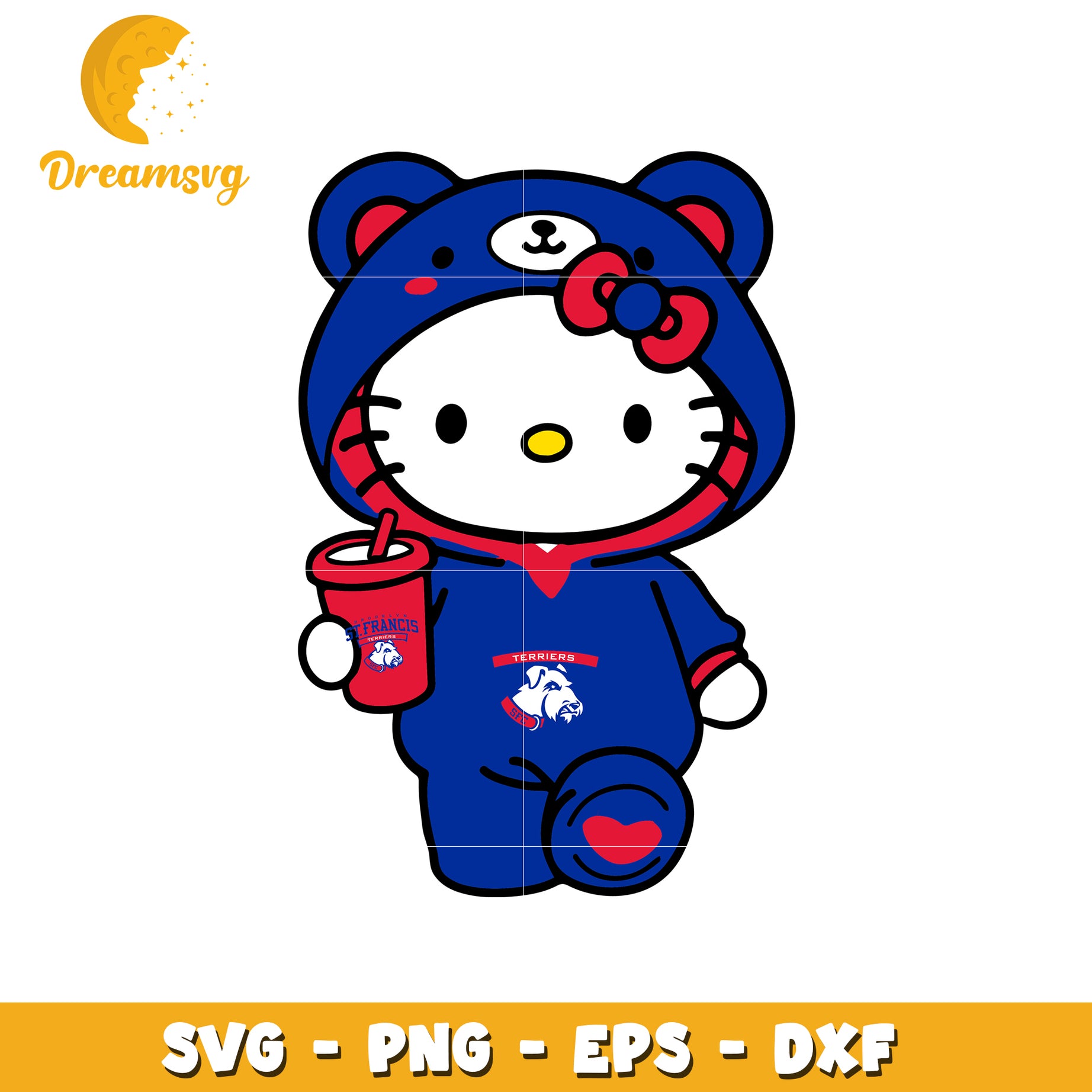 Hello Kitty SVG St Francis Terriers