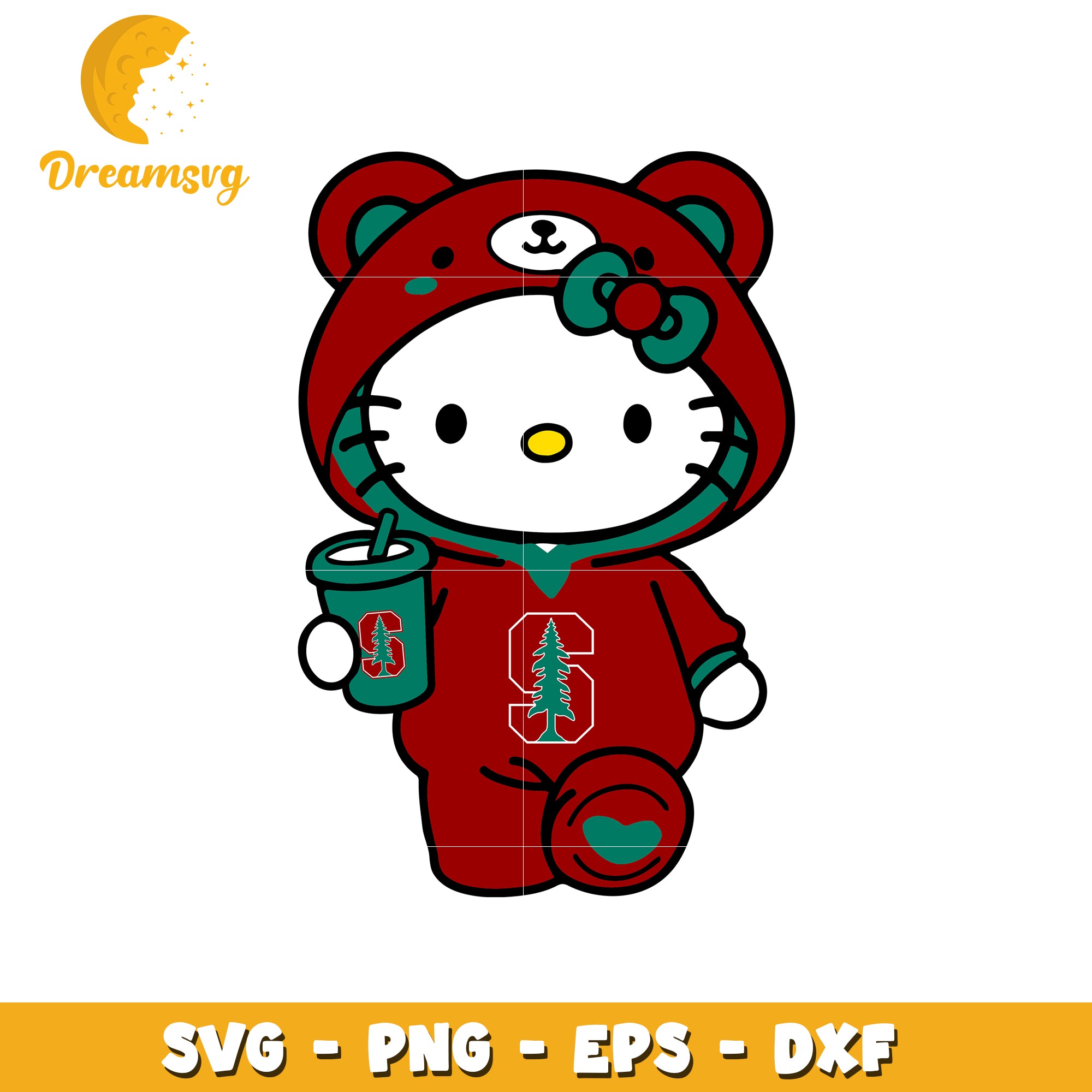 Hello Kitty SVG Stanford Design