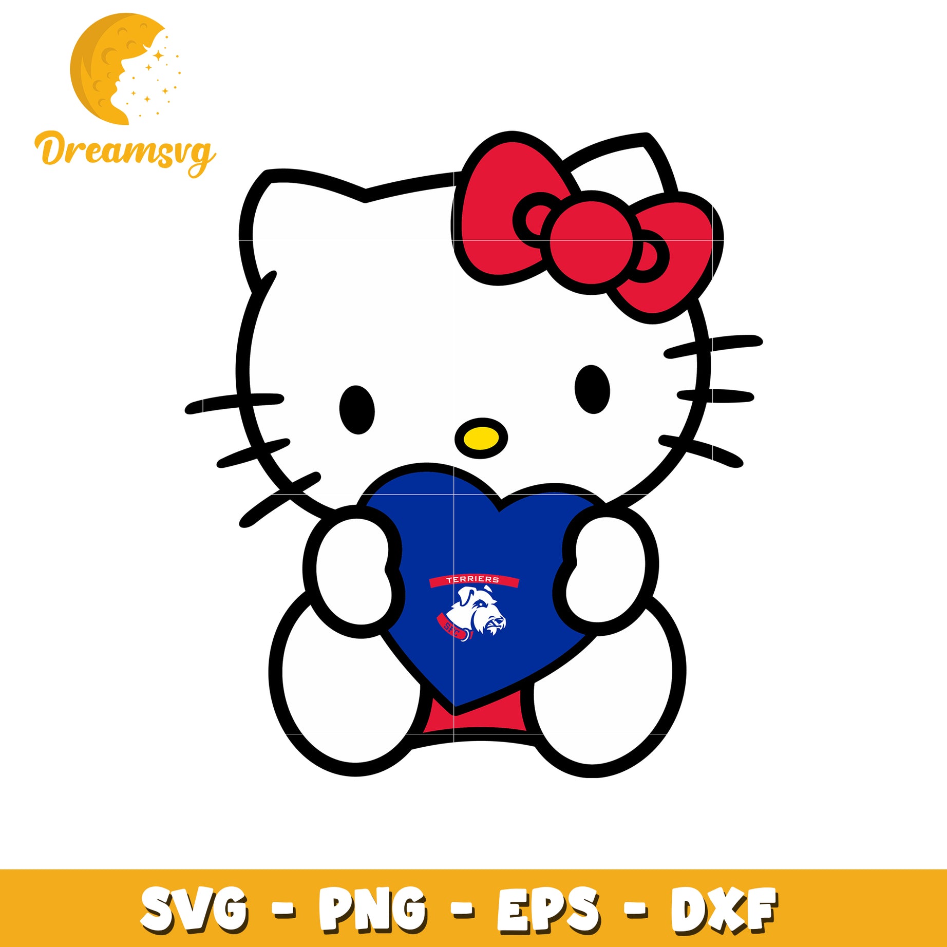 Hello Kitty SVG Terrier Design