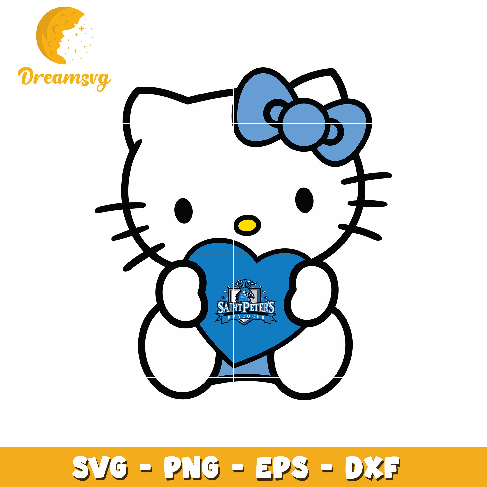 Hello Kitty Saint Peters SVG Design