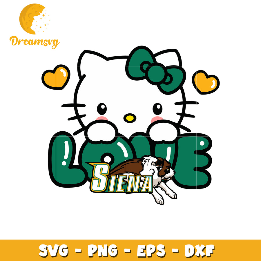 Hello Kitty Siena Saints SVG Design