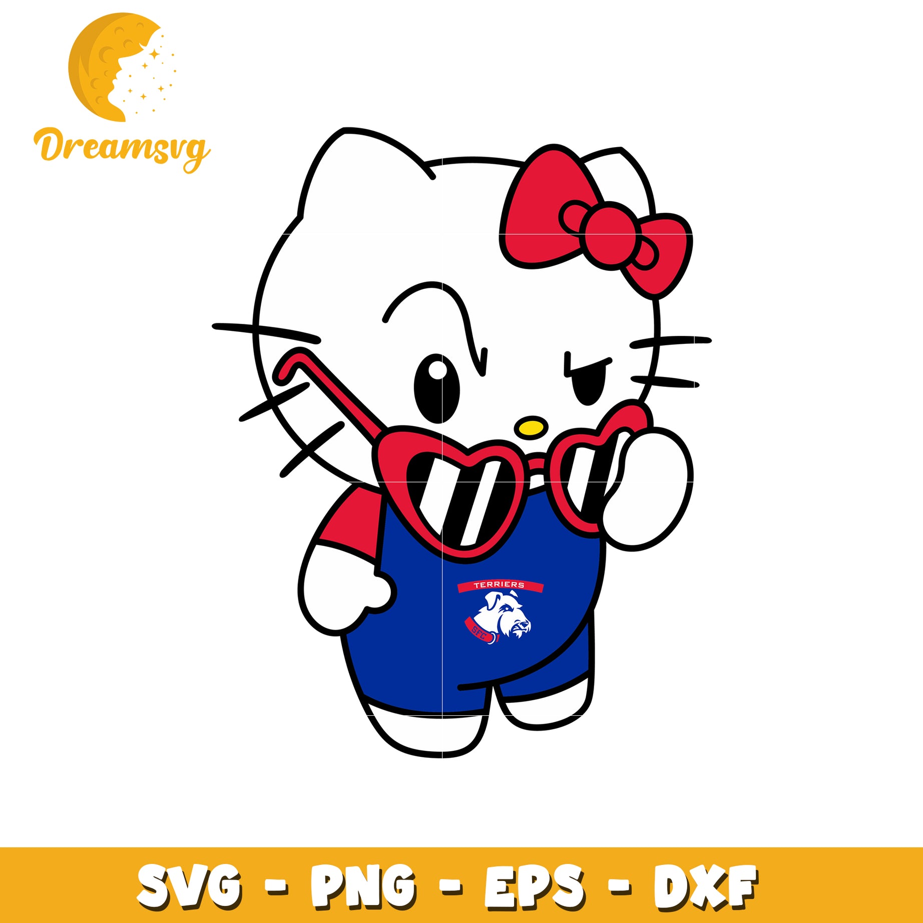 Hello Kitty Terriers SVG Design