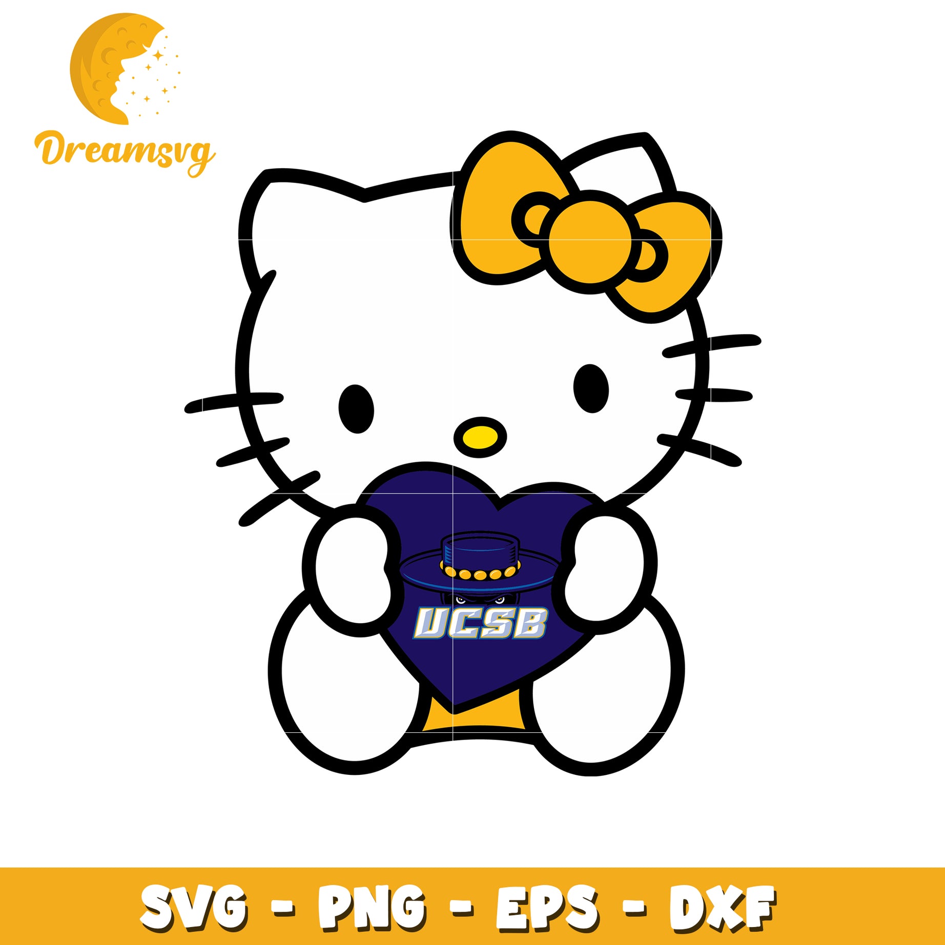 Hello Kitty UCSB SVG Design