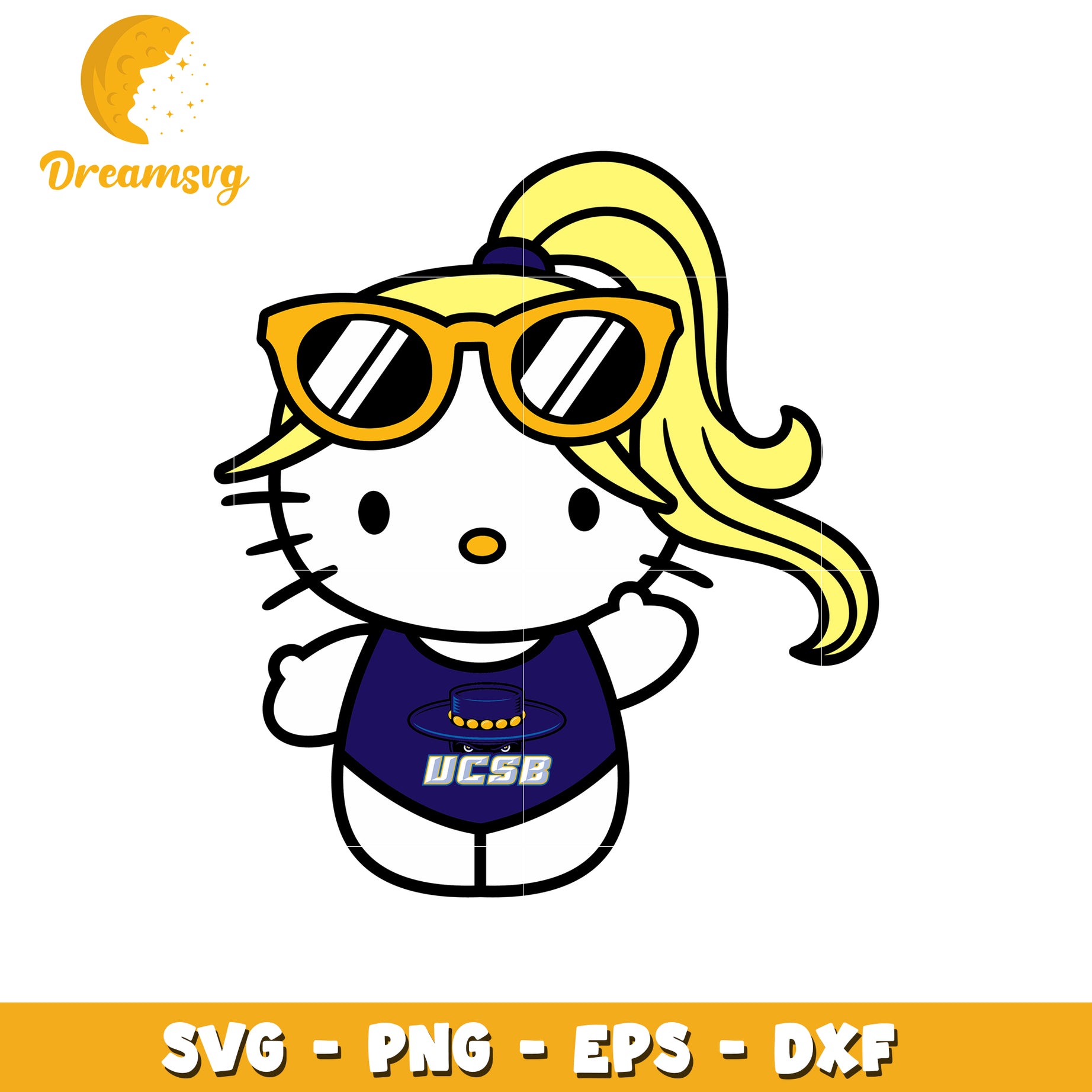 Hello Kitty UCSB SVG Design for Fun Projects