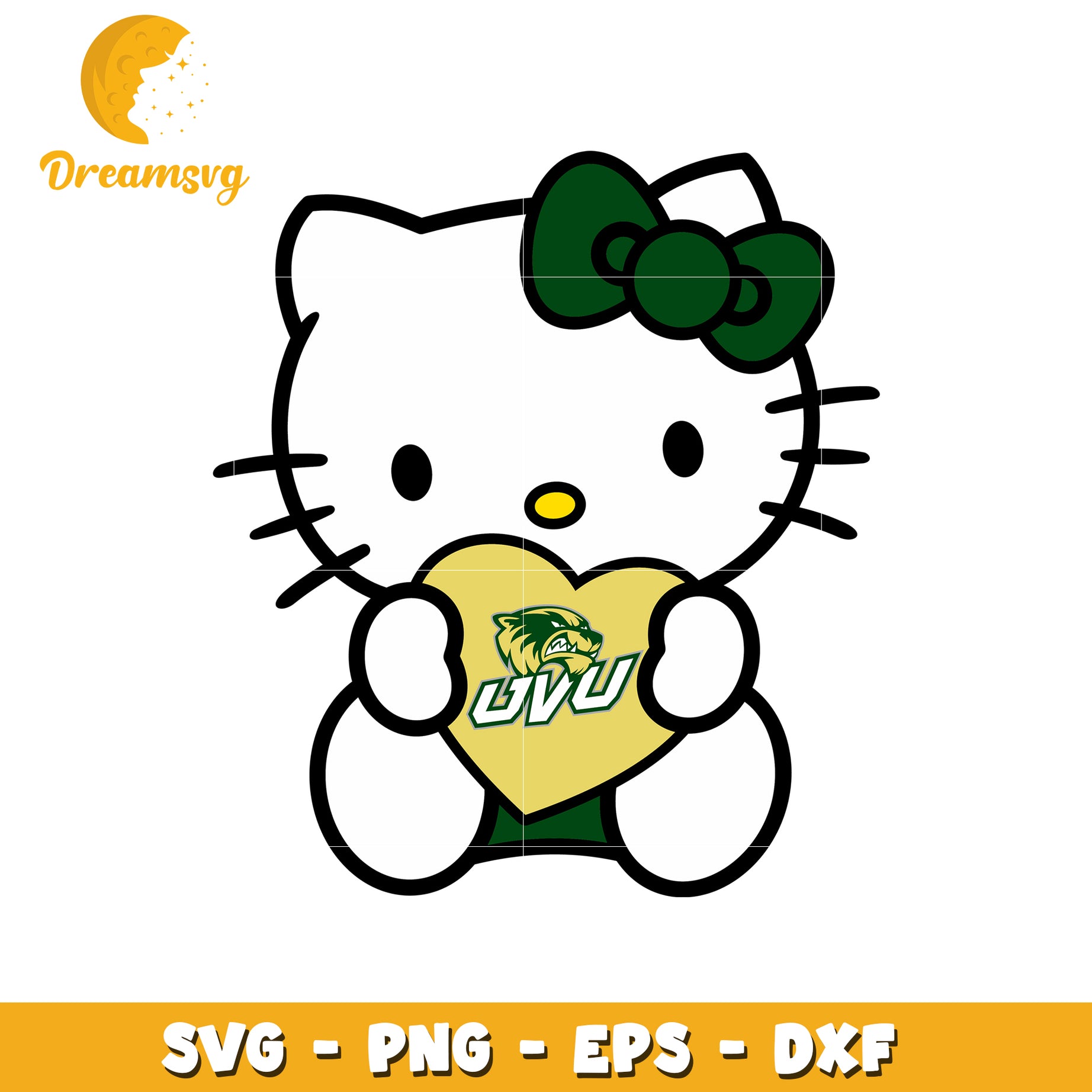 Hello Kitty UVU SVG Design