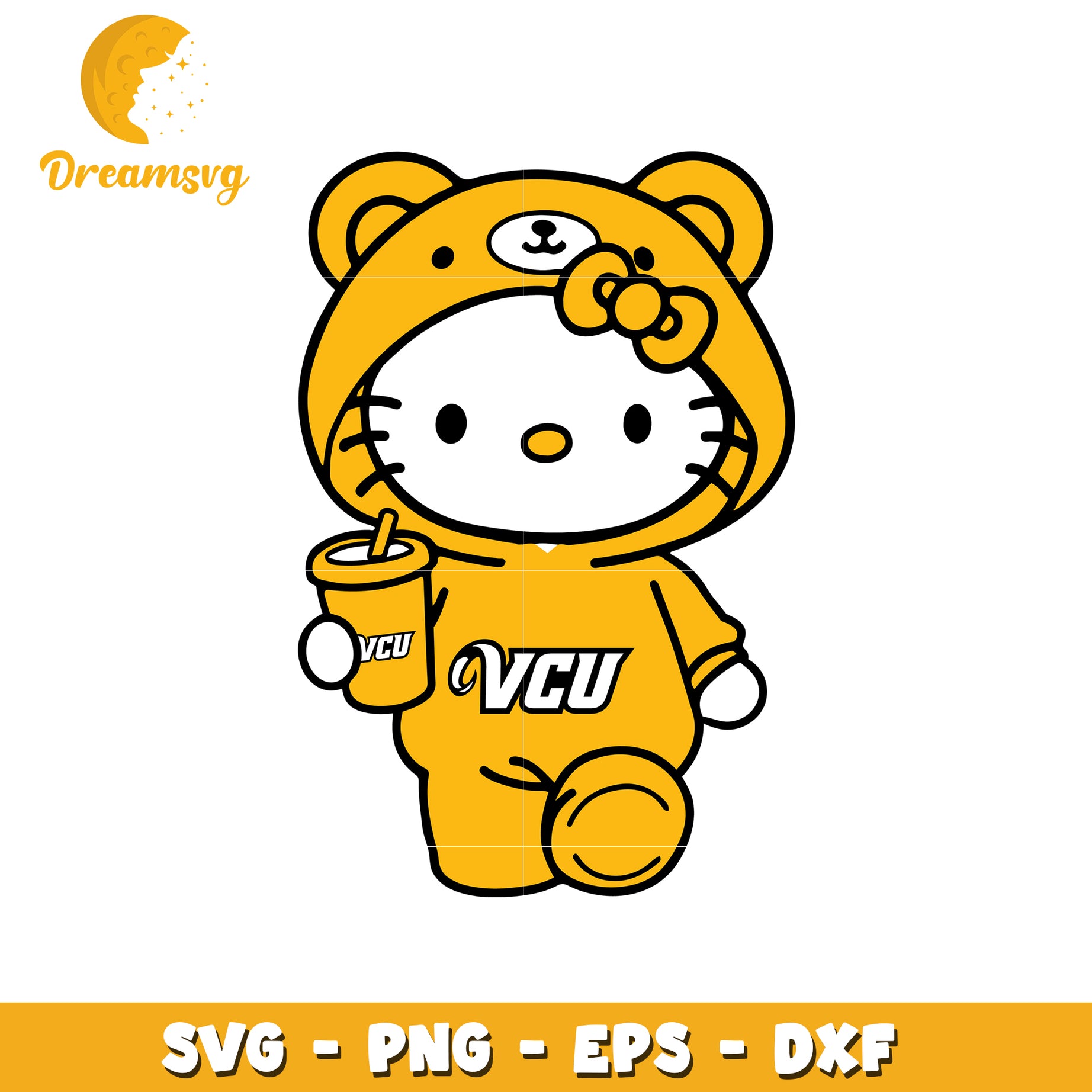 Hello Kitty VCU SVG Design