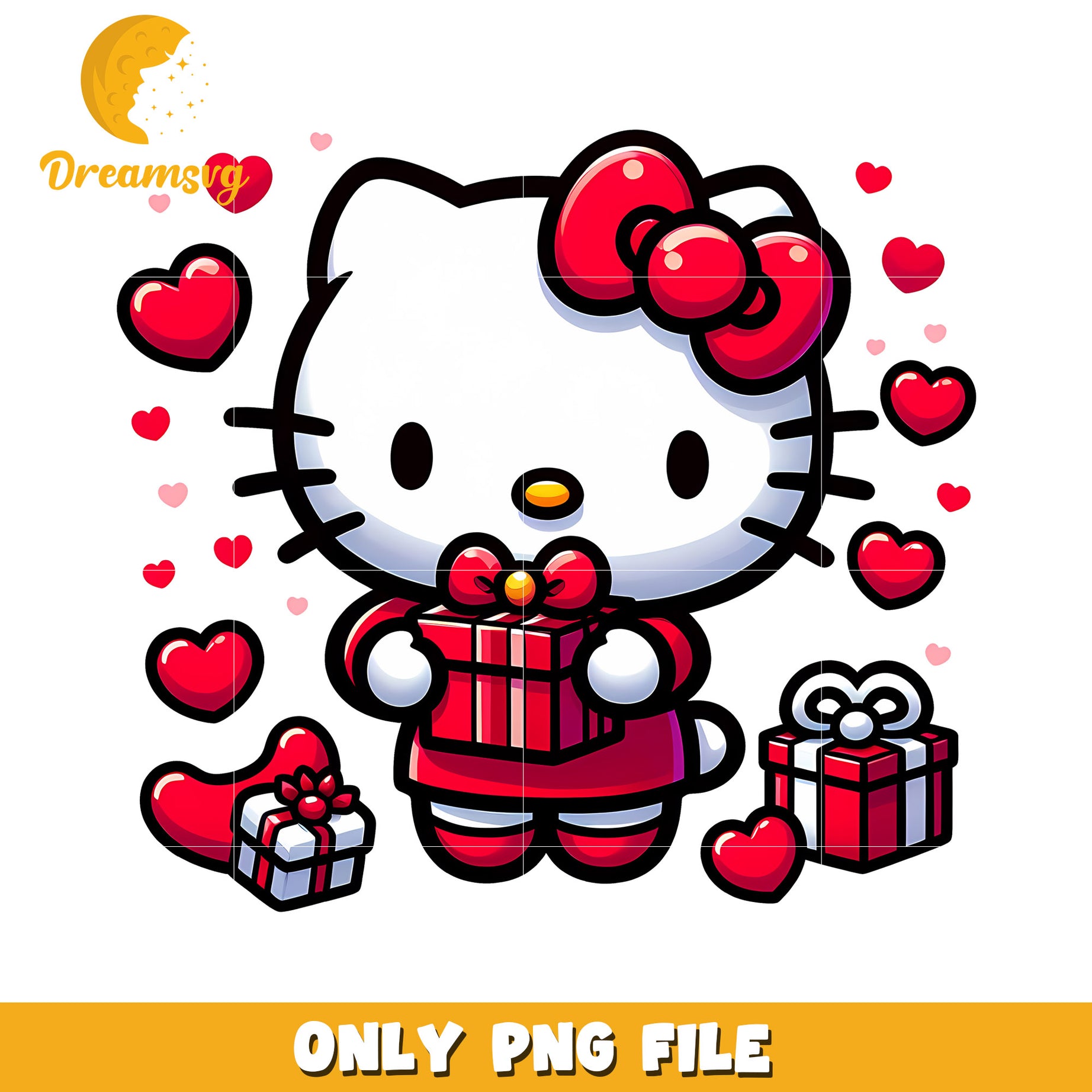 Hello Kitty Valentine PNG Download