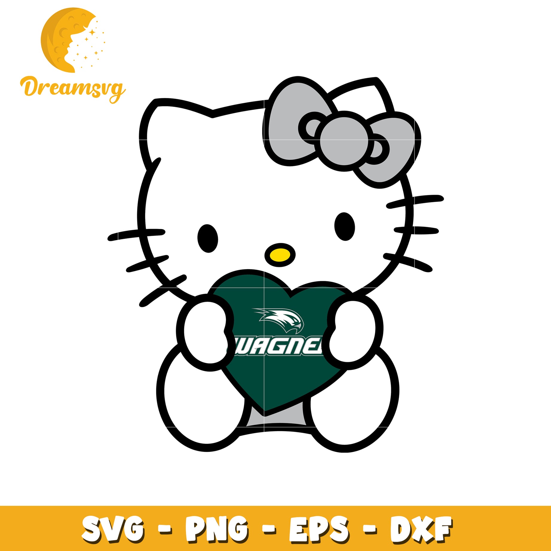 Hello Kitty Wagner SVG Design