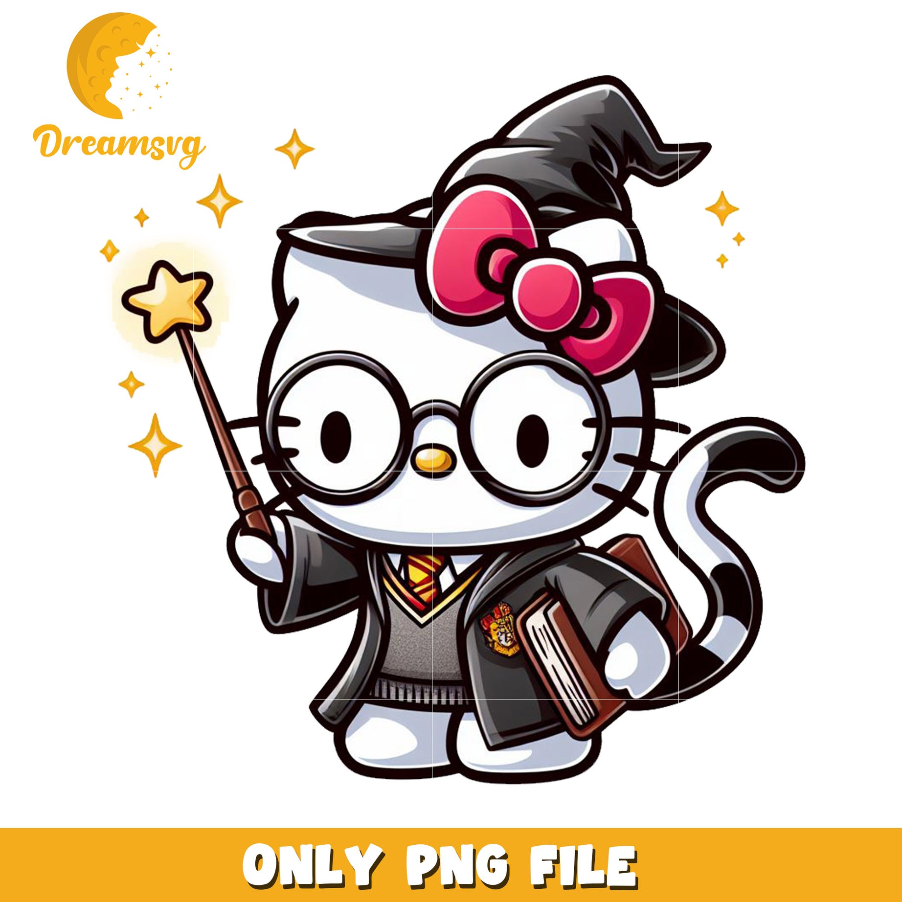 Hello Kitty Witch PNG Download