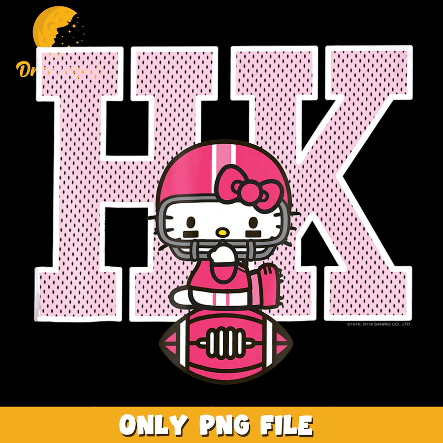 Hello Kitty Football Player HK PNG, Sanrio Sport, Game Day PNG