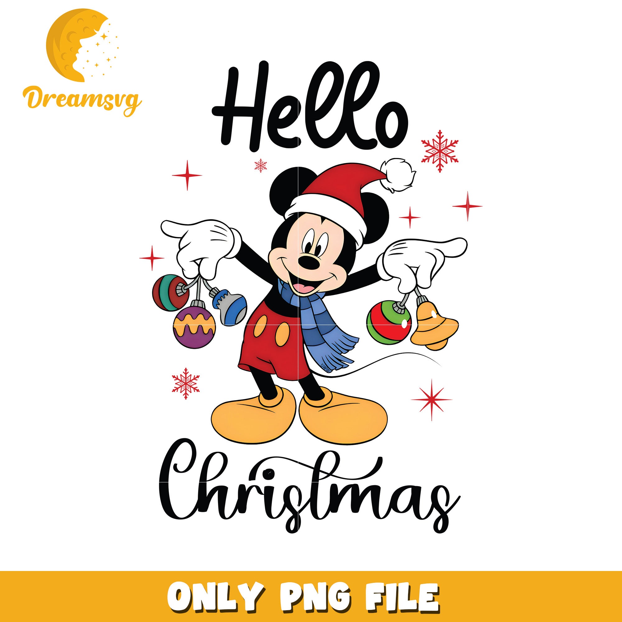 Hello christmas png, christmas sparkle png, disney winter png