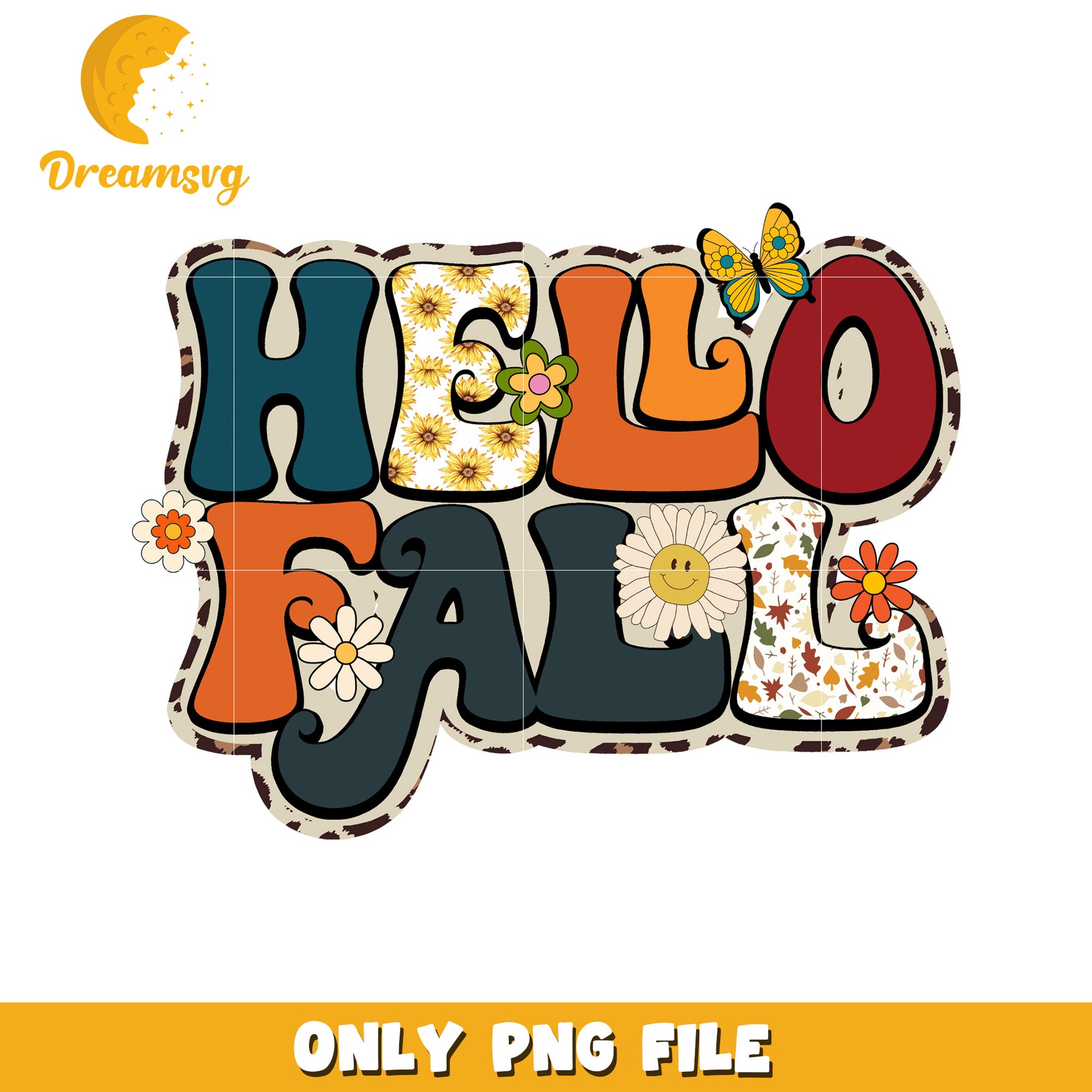 Hello fall png, halloween png, halloween vacation png