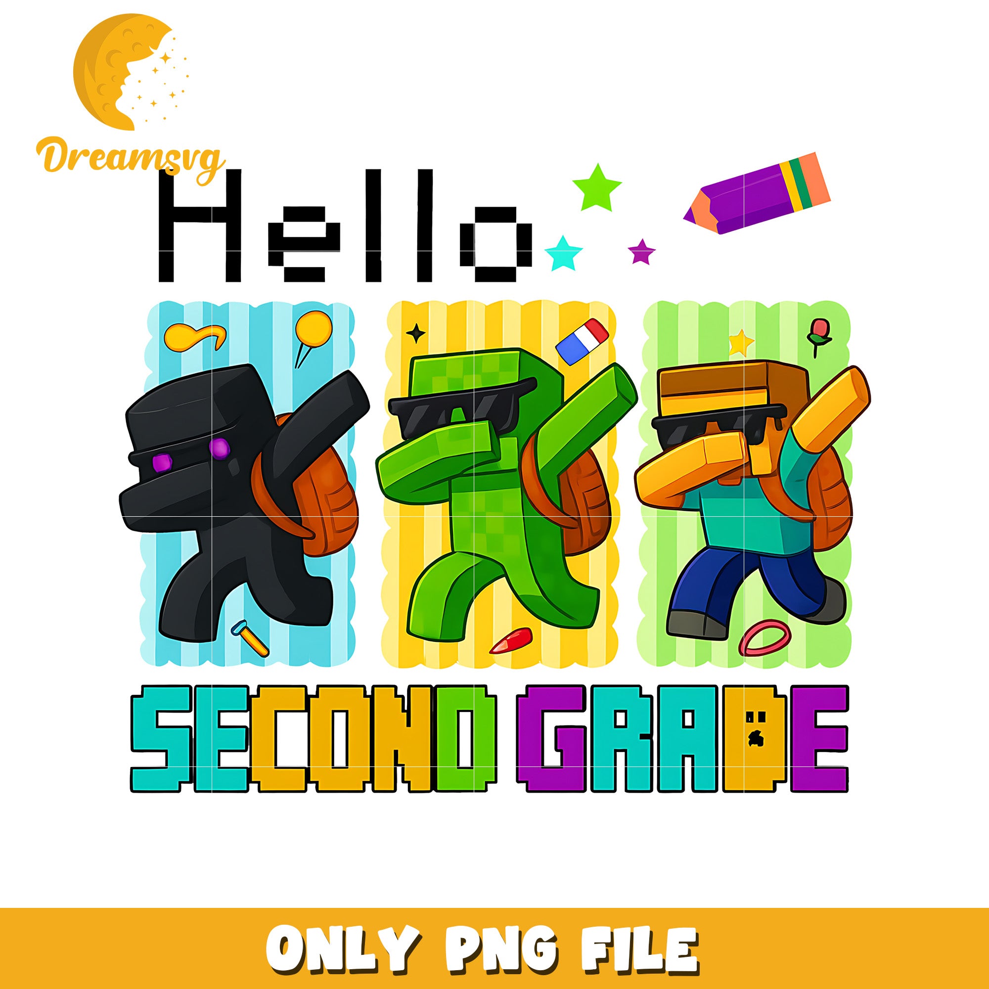 Hello second grade creeper png, minecraft png, minecraft games png