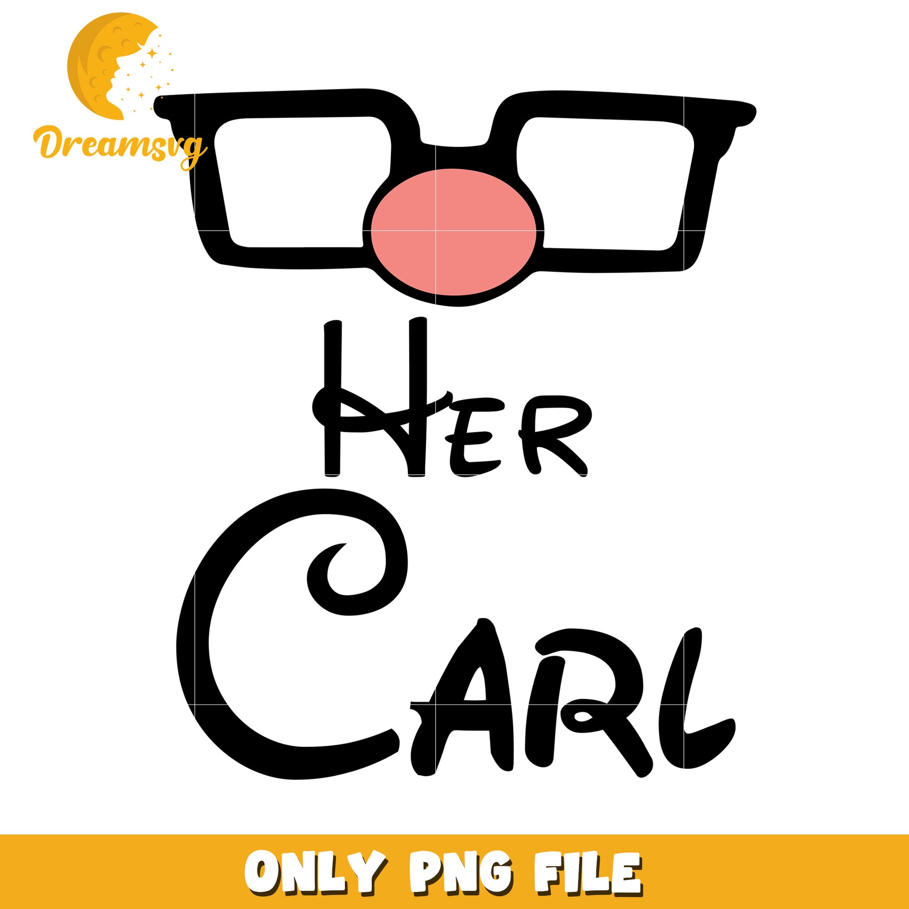 Her Carl PNG Upcycled Design