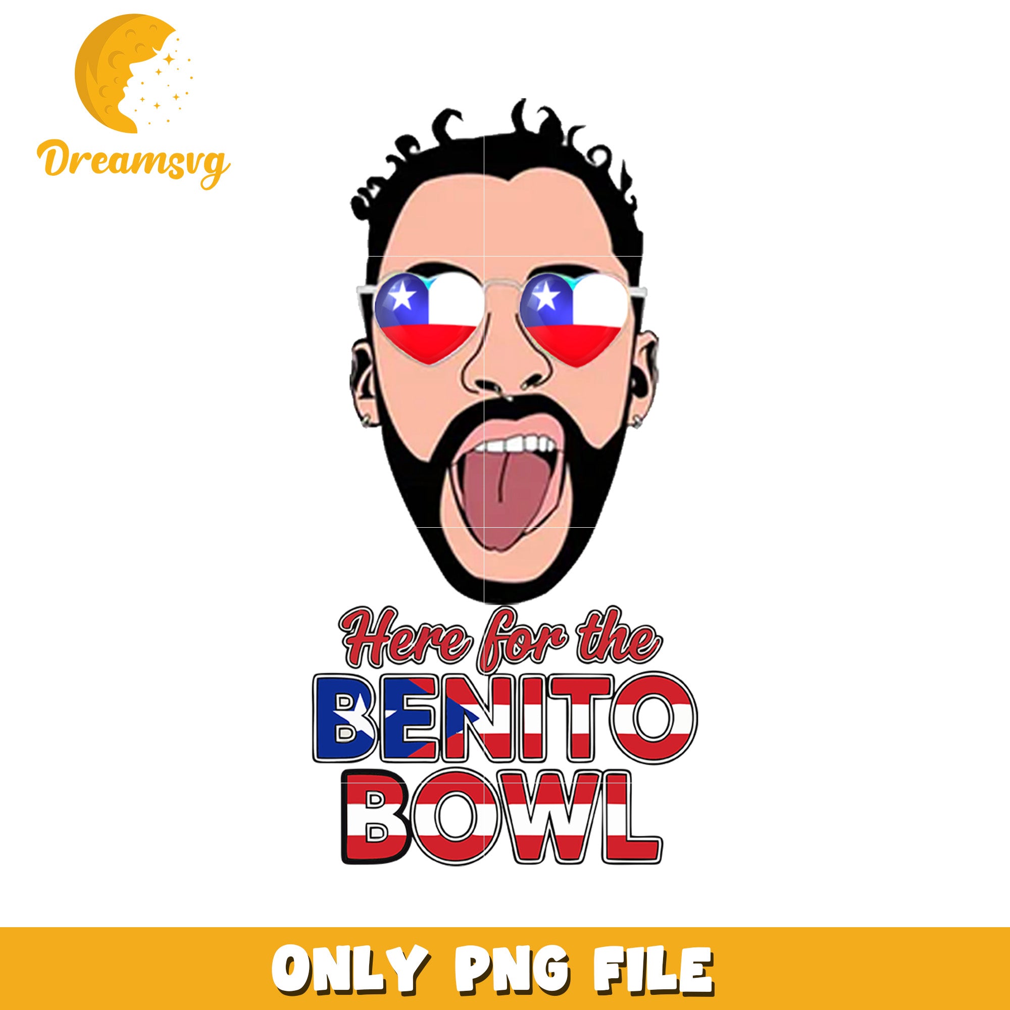 Here for the benito bowl png, bad bunny 2026 png, benito fan art png