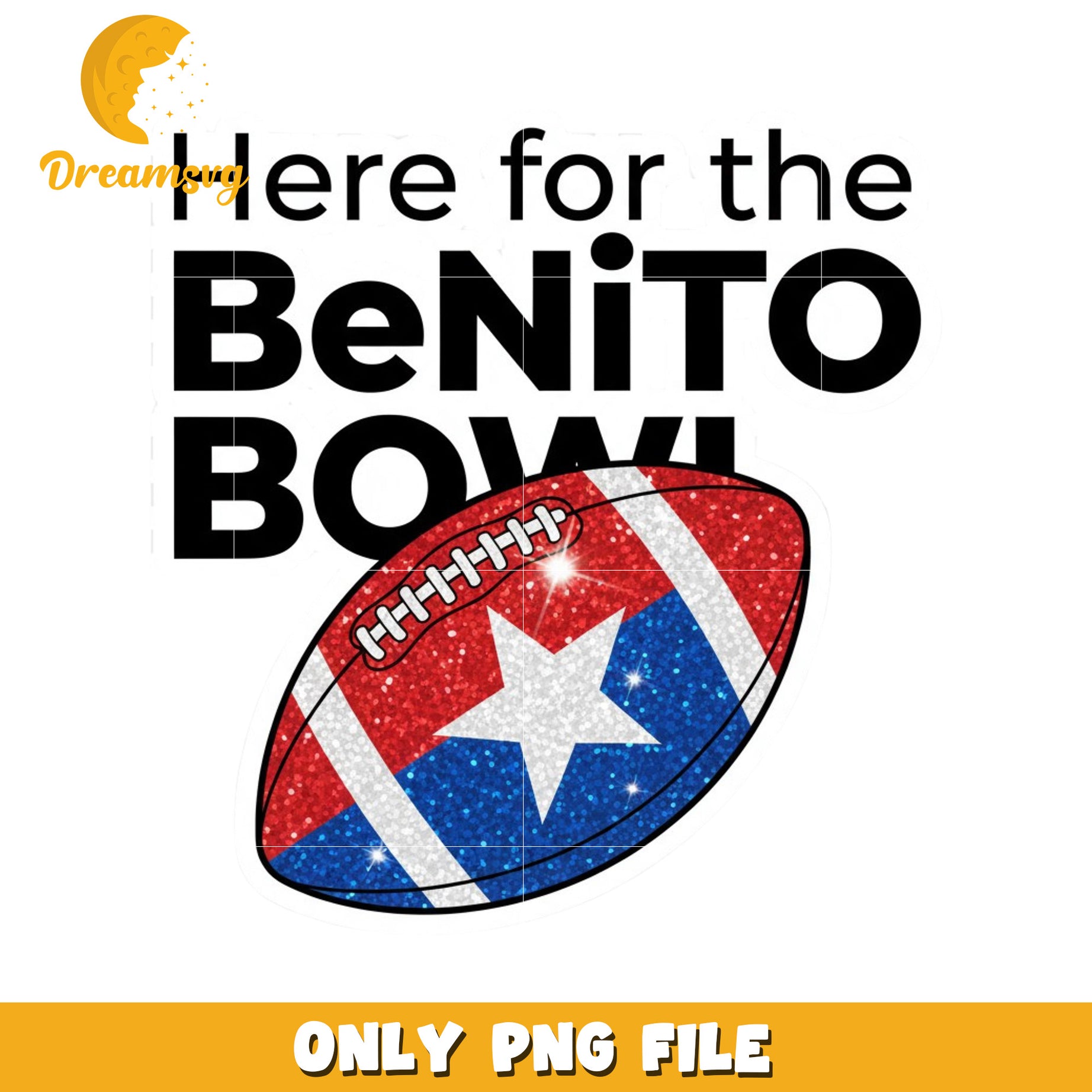 Here for the benito bowl png, puerto rico pride png, super bowl 2026 png
