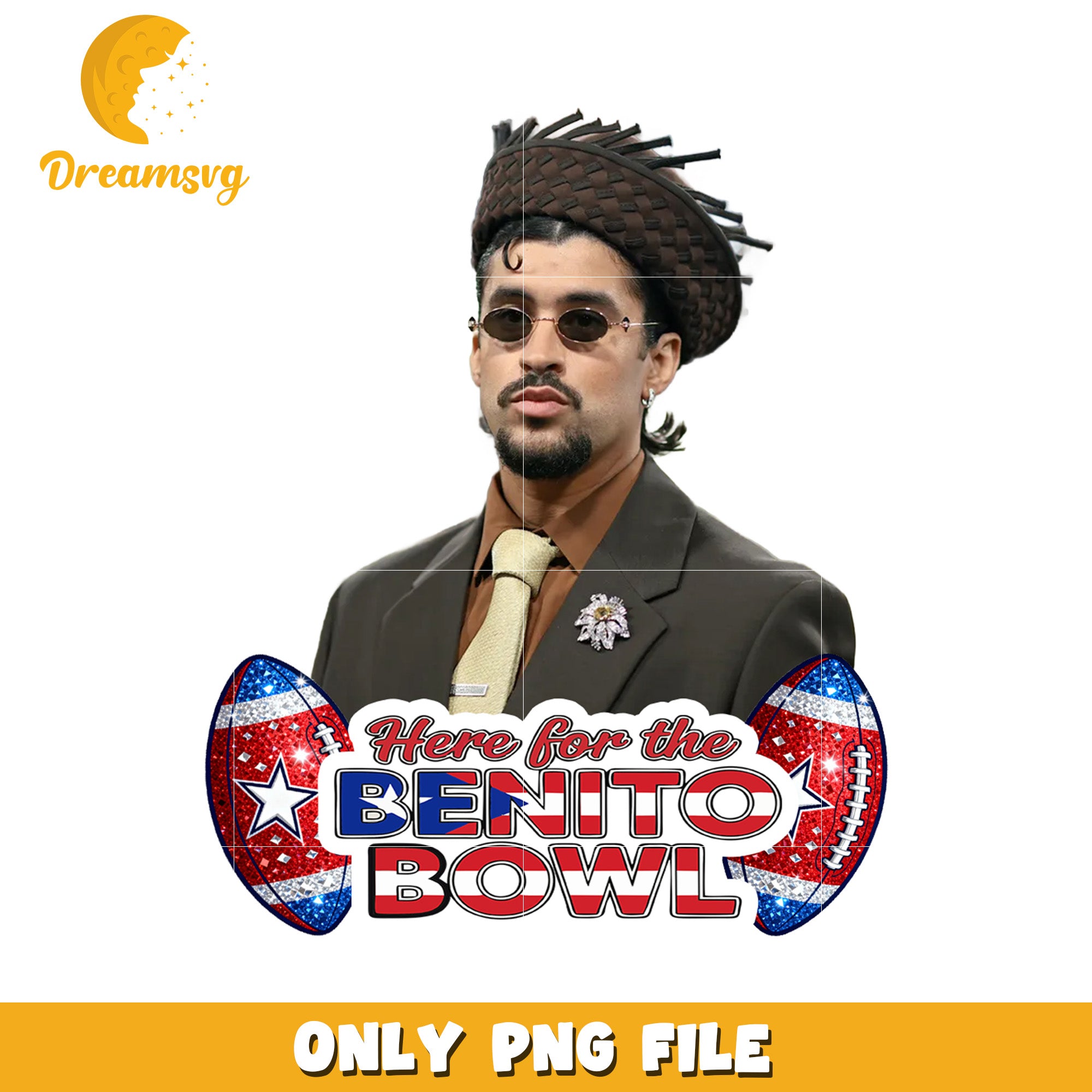 Here for the benito png, super bowl lix png, latin pop png