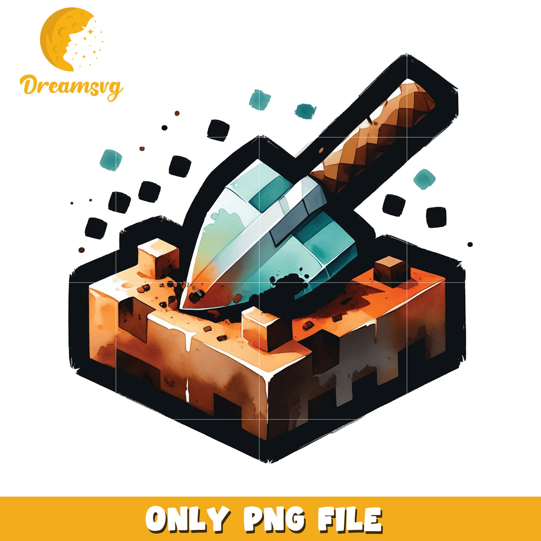 High-Quality Minecraft PNG File, Perfect for Creative Projects